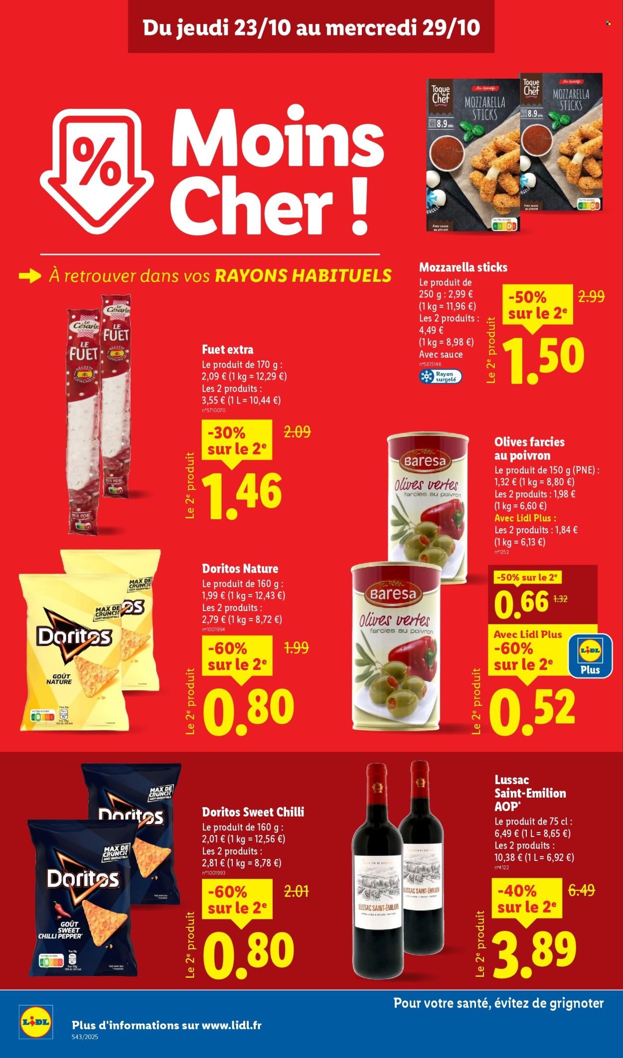 Catalogue LIDL - Les promos de la semaine (2025-10-23 - 2025-10-29)