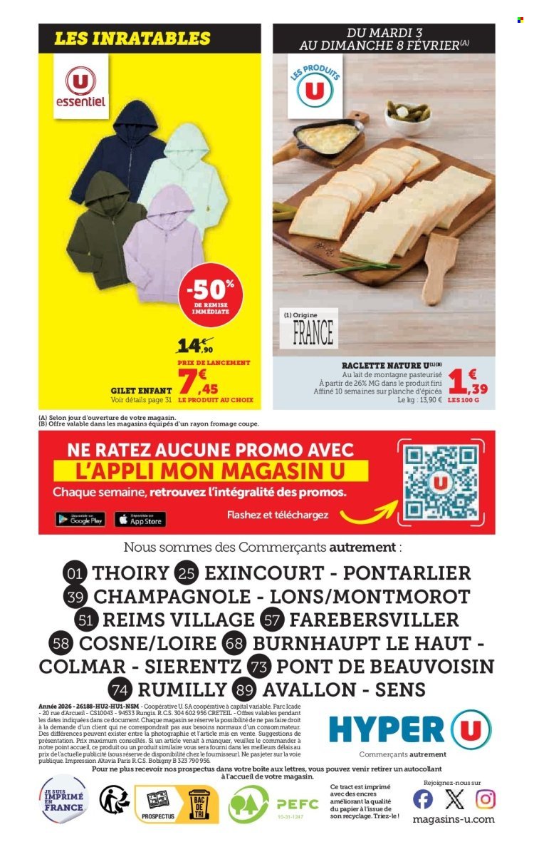 Catalogue HYPER U - Les prix bas de la semaine