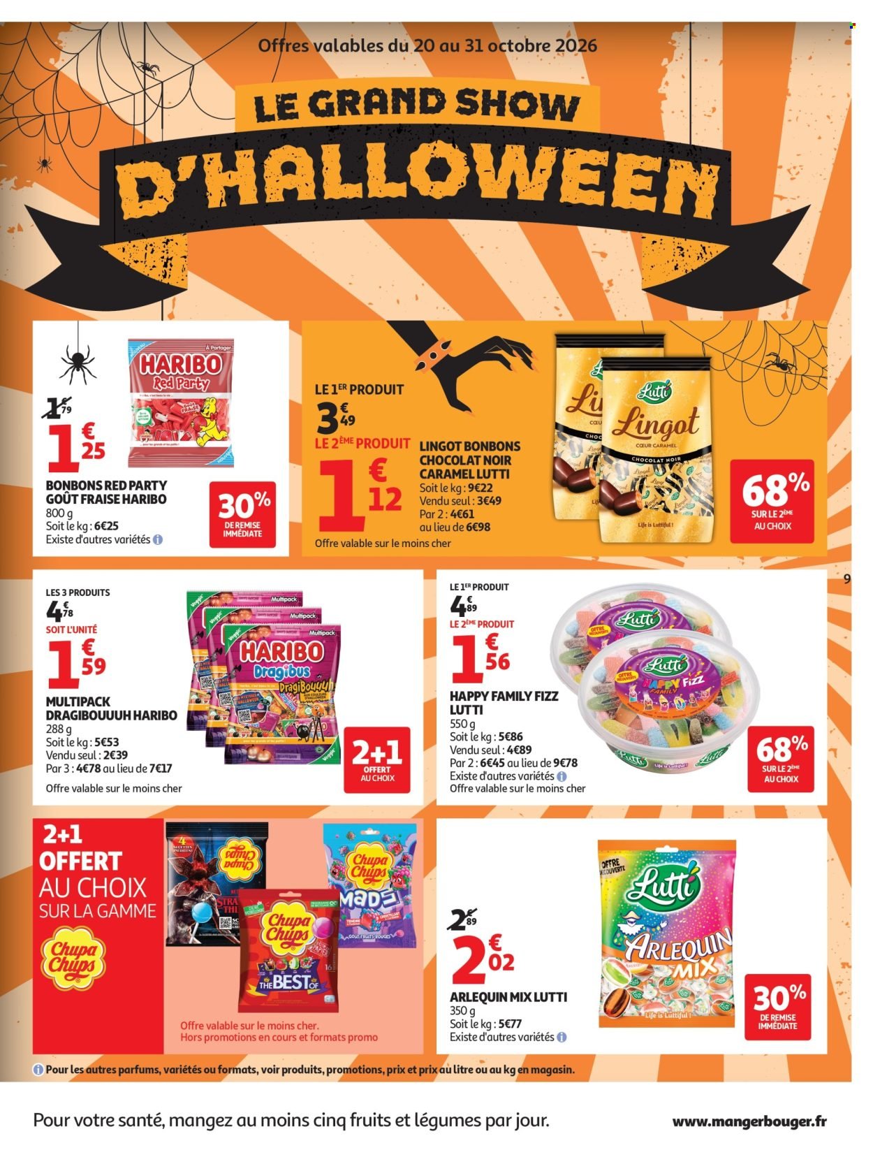 Catalogue AUCHAN - Automne, Halloween supers