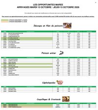 Catalogue PROMOCASH - Offre marée