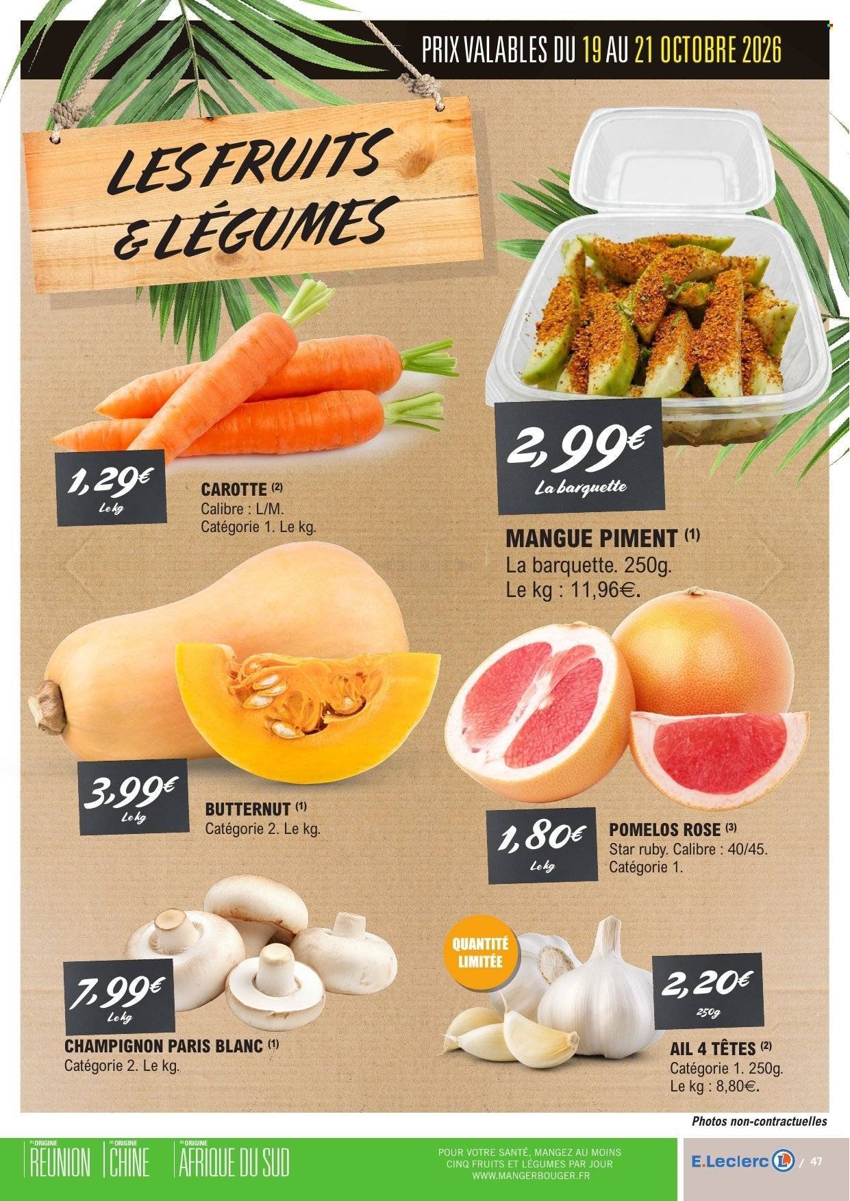 Catalogue E.LECLERC - Du mardi 20 octobre 2026