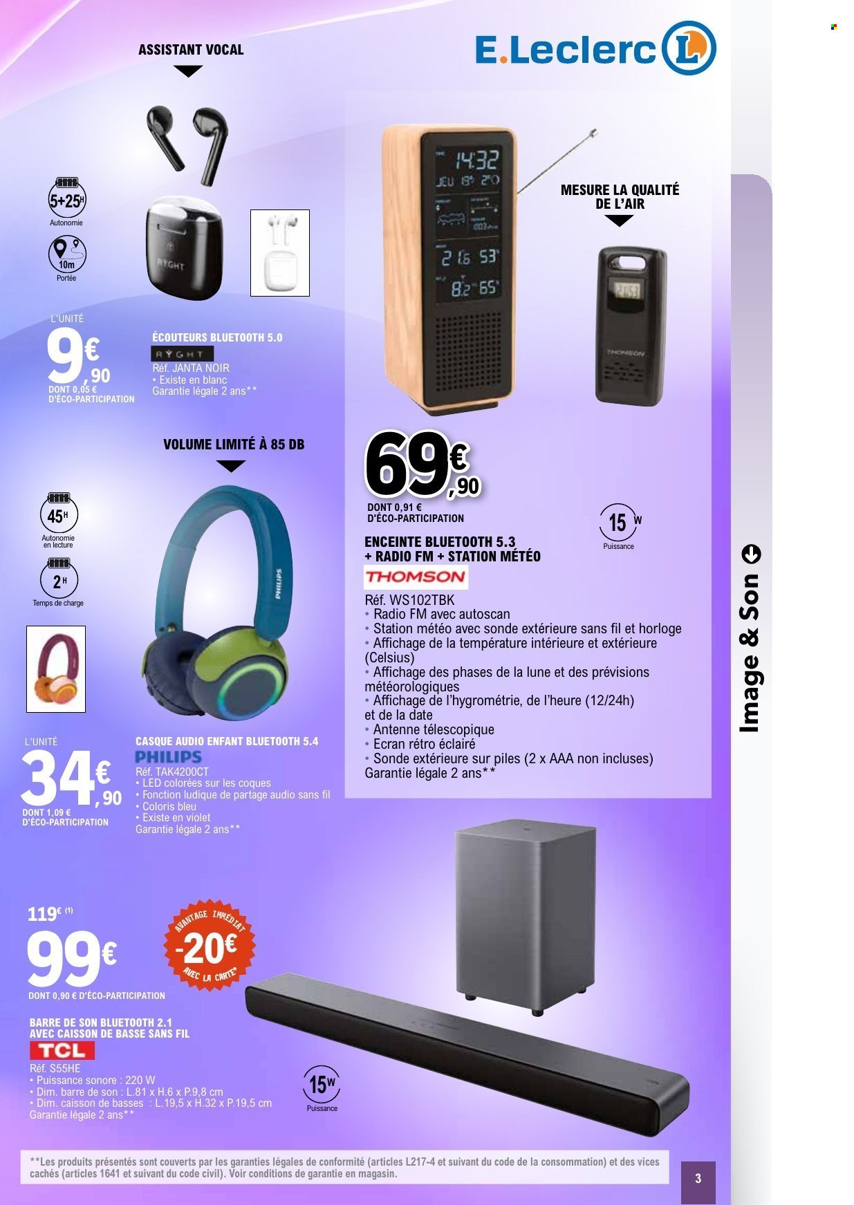 Catalogue E.LECLERC - BONS PLANS MARS 2026