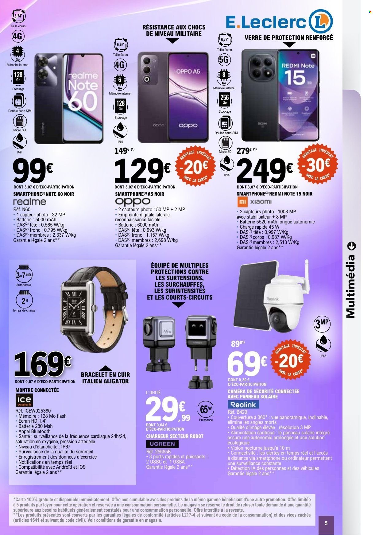 Catalogue E.LECLERC - BONS PLANS MARS 2026