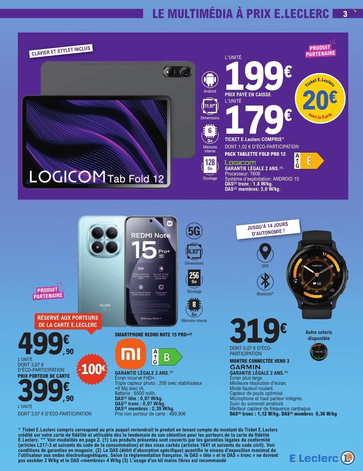 Catalogue E.LECLERC - HIGH-TECH RENTREE DES ETUDIANTS
