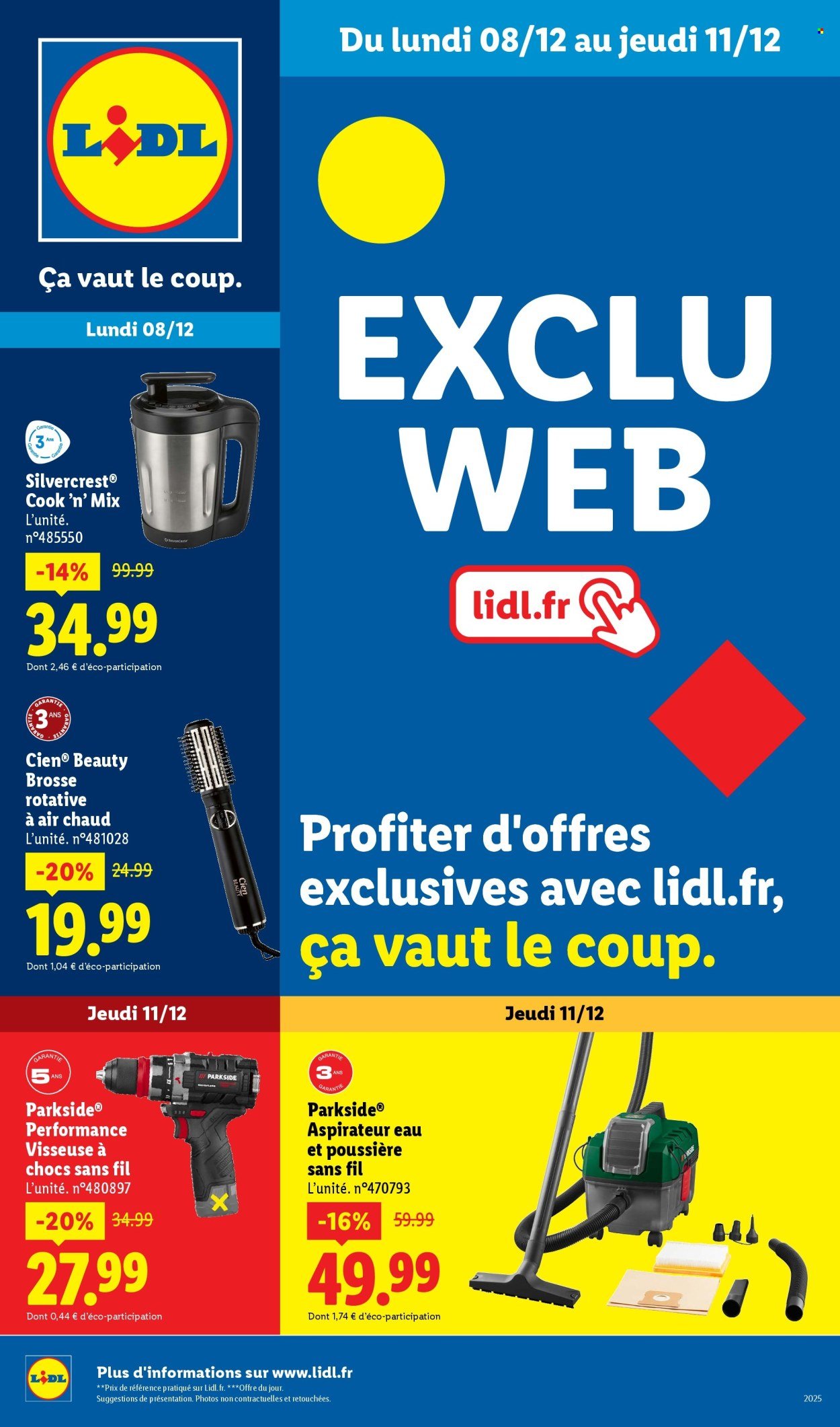 Catalogue LIDL - Les bonnes affaires Exclu Web