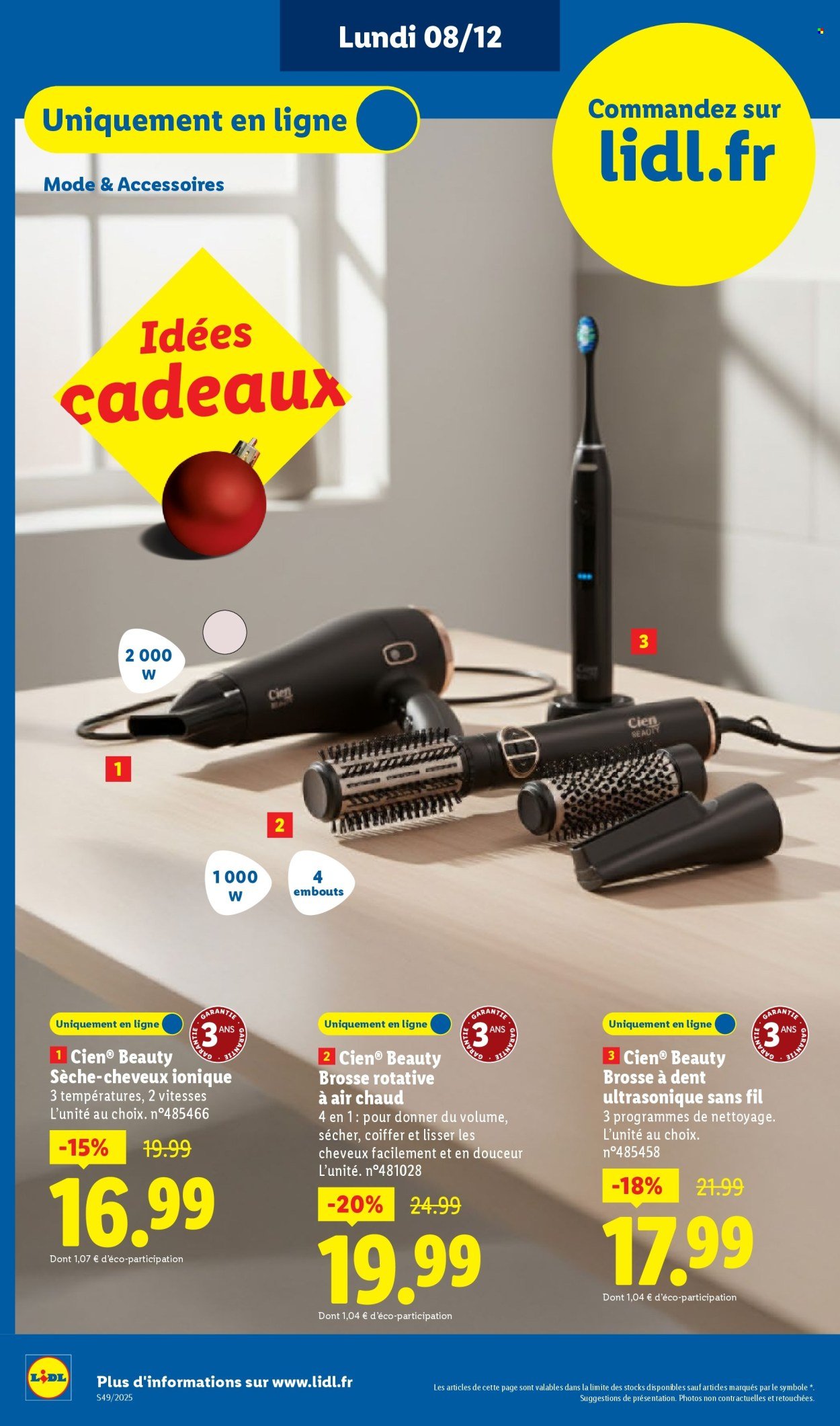Catalogue LIDL - Les bonnes affaires Exclu Web