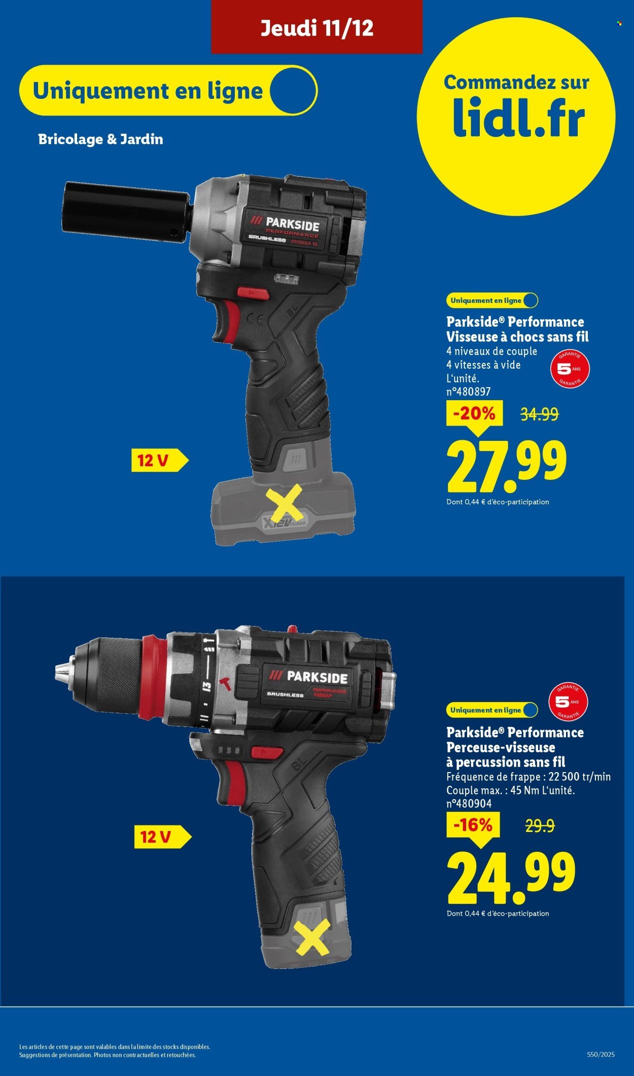 Catalogue LIDL - Les bonnes affaires Exclu Web