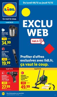 Catalogue LIDL - Les bonnes affaires Exclu Web
