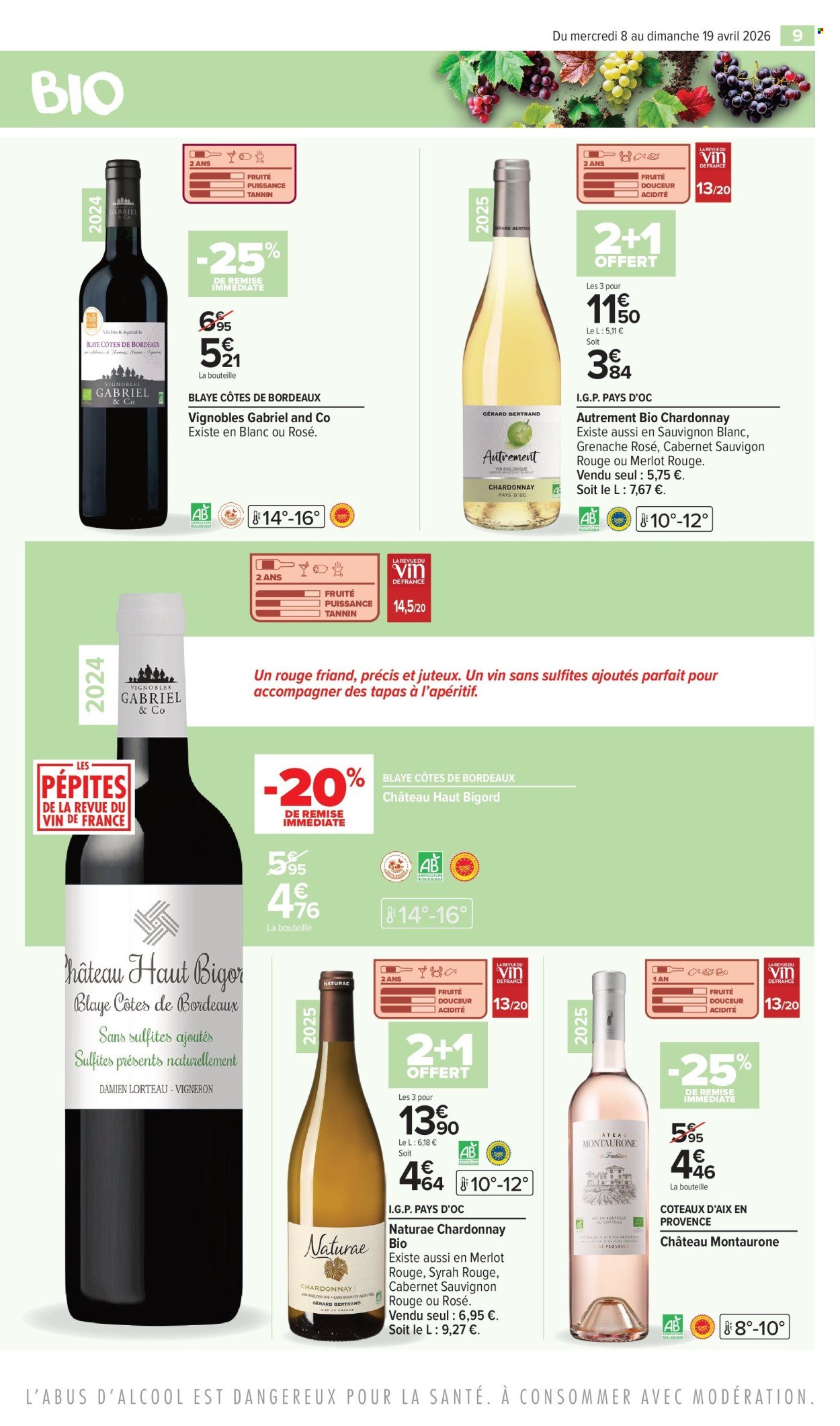Catalogue CARREFOUR MARKET - FOIRE AUX VINS PRINTEMPS (2026-04-08 - 2026-04-19)