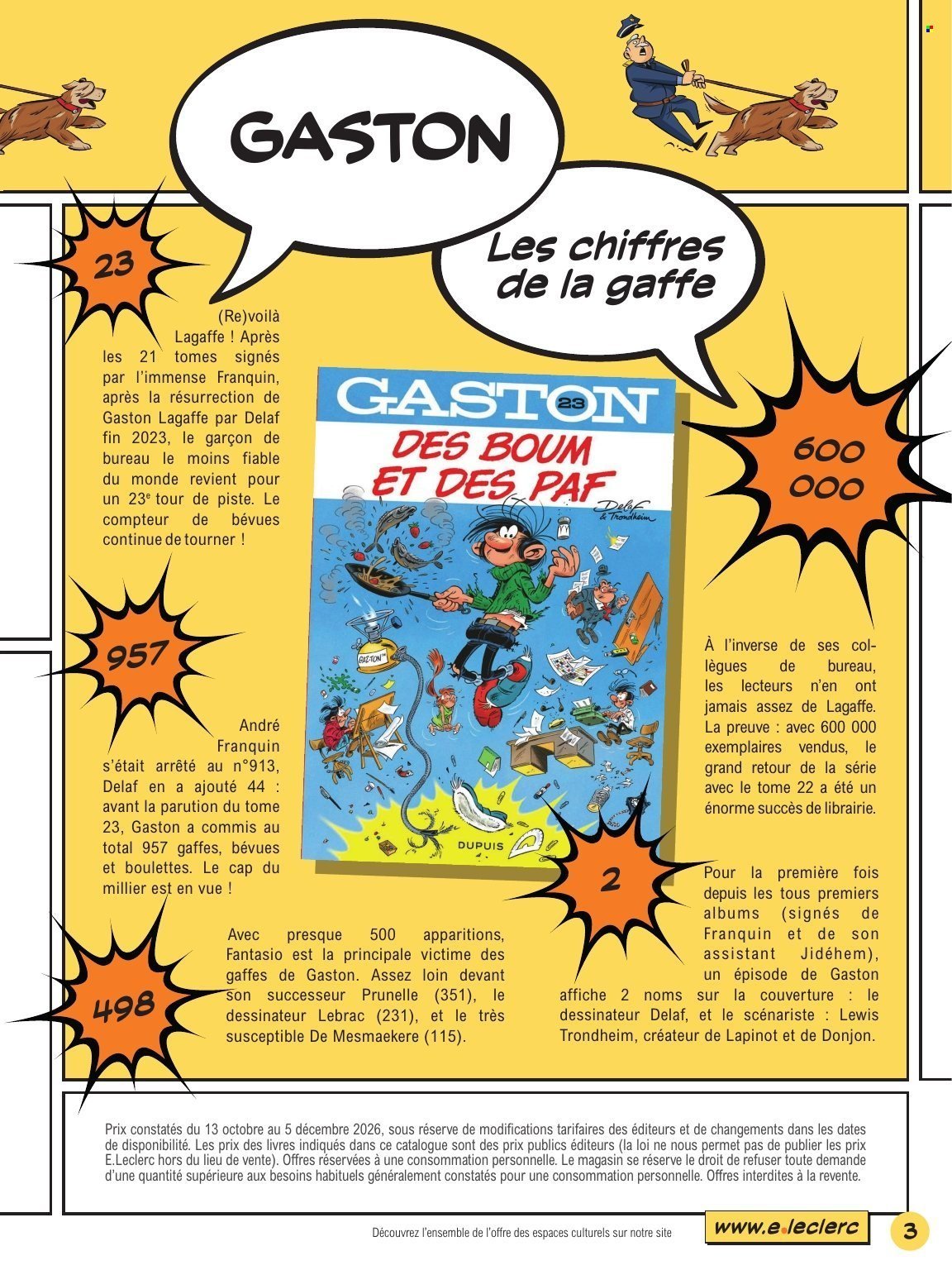 Catalogue E.LECLERC - GUIDE BD
