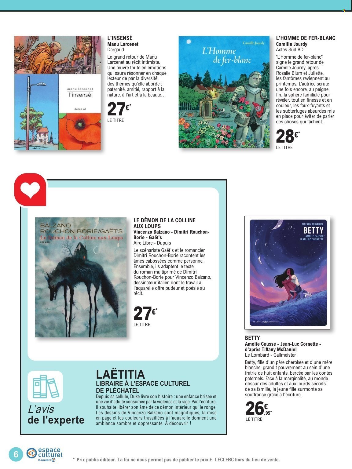 Catalogue E.LECLERC - GUIDE BD