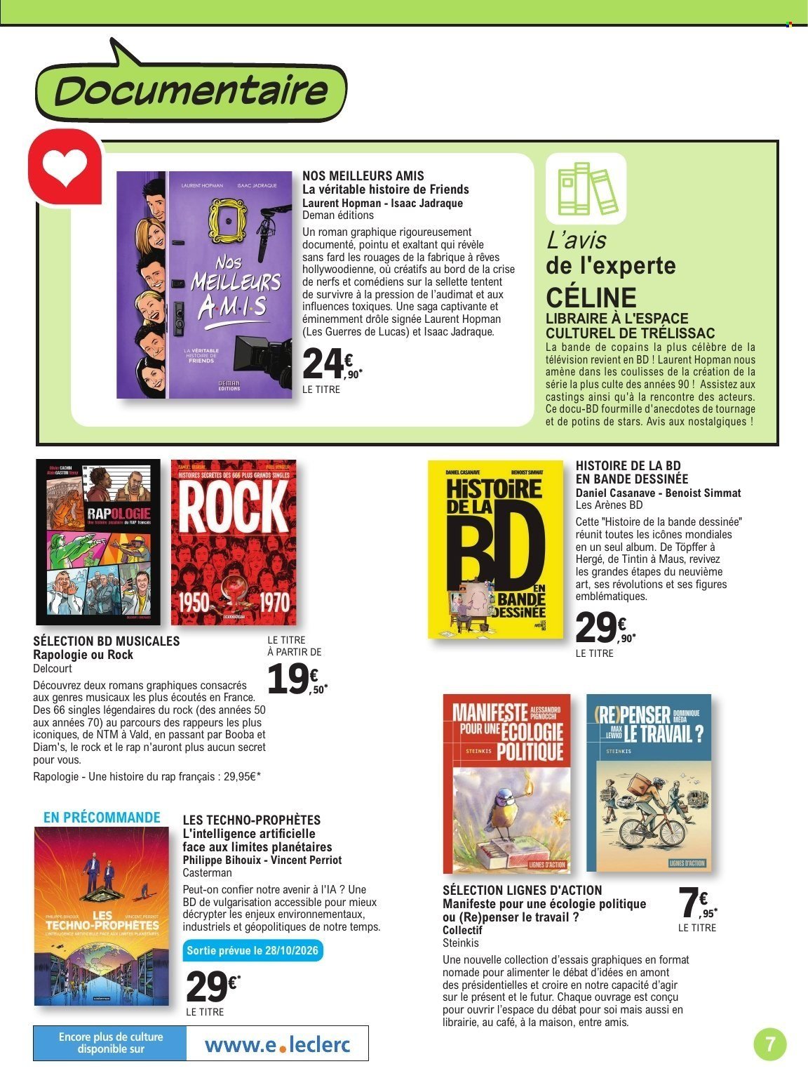 Catalogue E.LECLERC - GUIDE BD