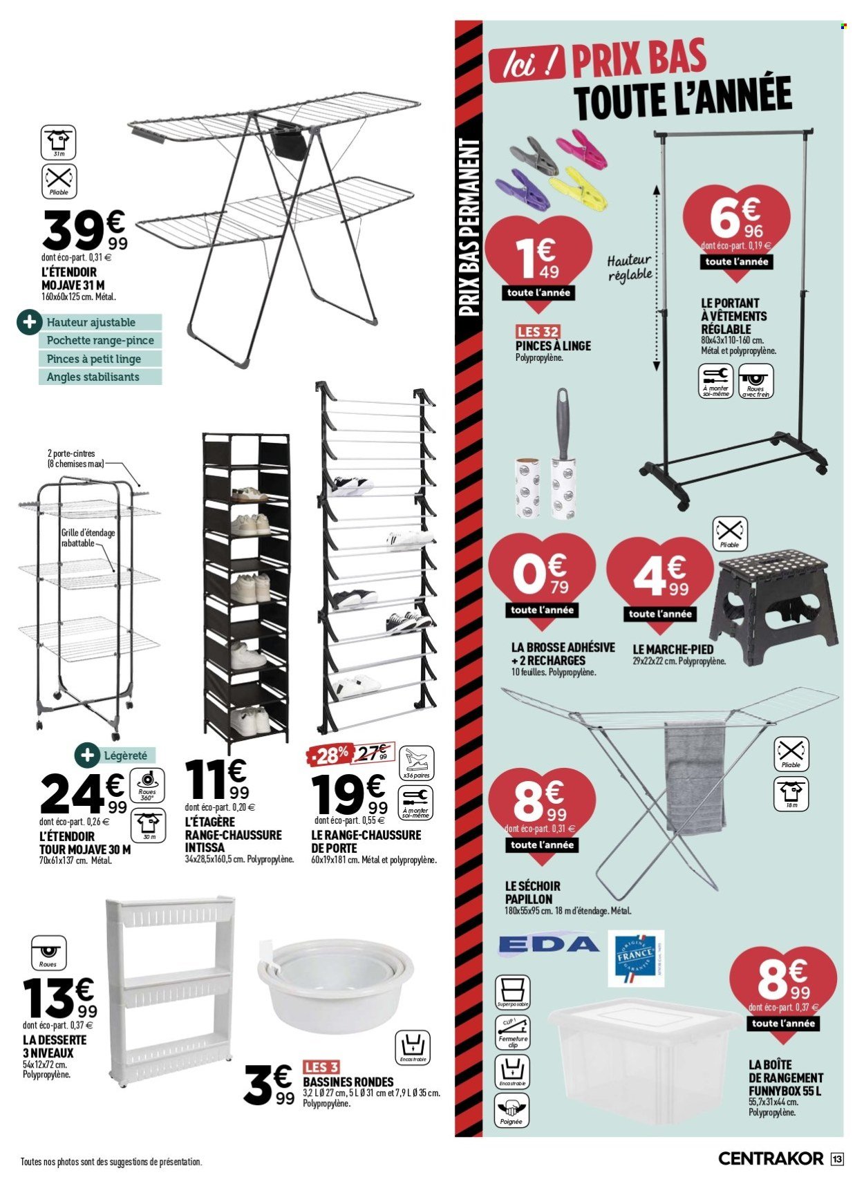 Catalogue CENTRAKOR - Du vendredi 9 janvier 2026