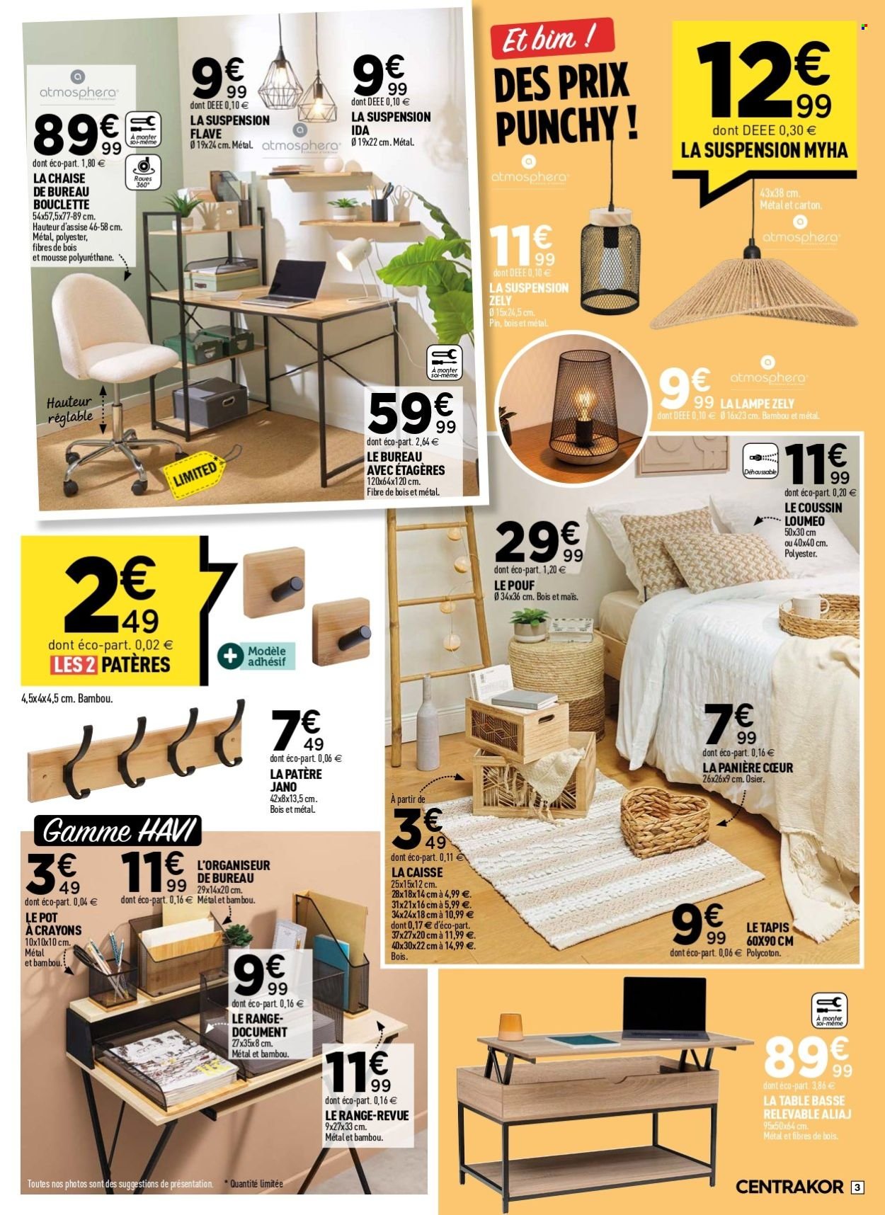 Catalogue CENTRAKOR - Du vendredi 9 janvier 2026