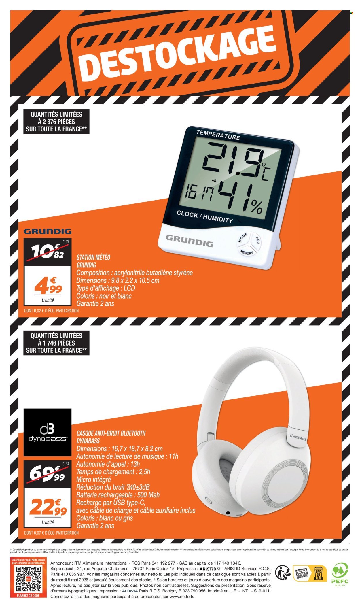 Catalogue NETTO - Destockage (2026-05-05 - 2026-06-01)