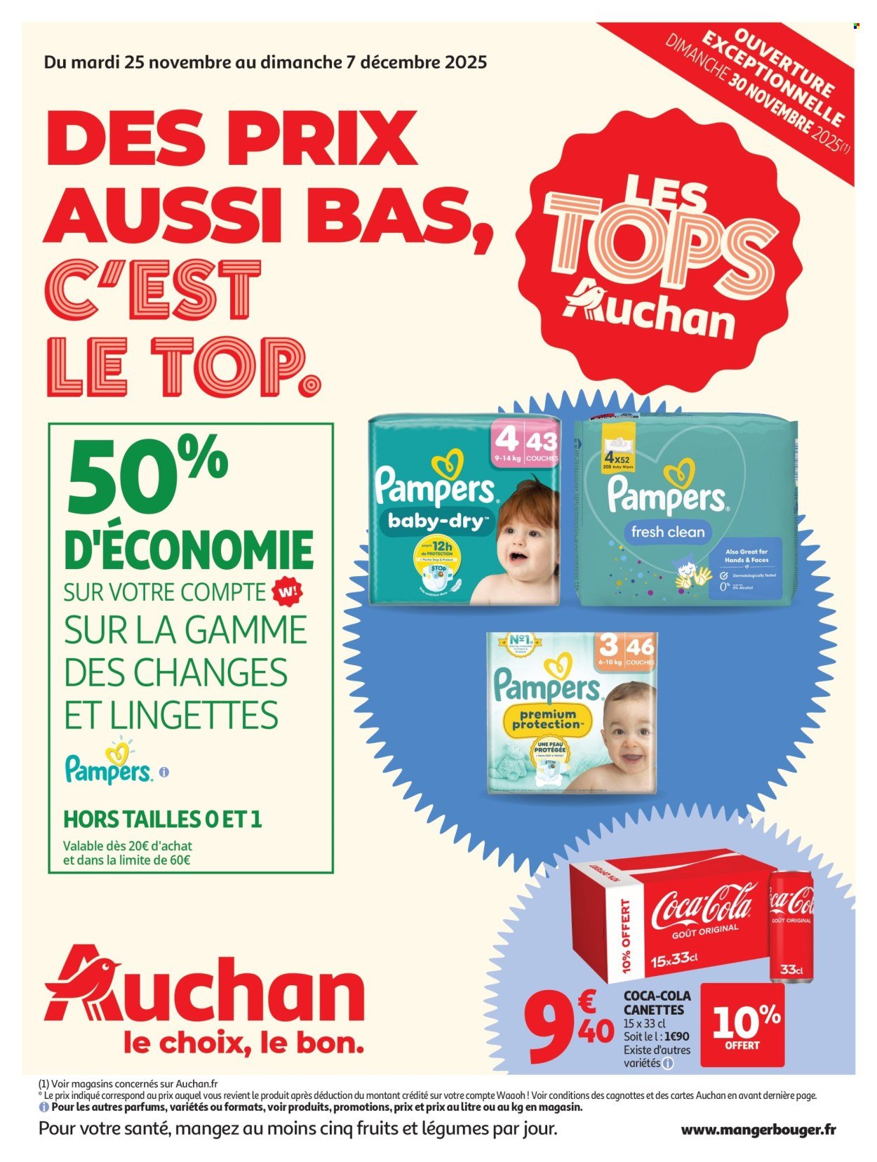 Catalogue AUCHAN - Des prix aussi bas, c'est le Top