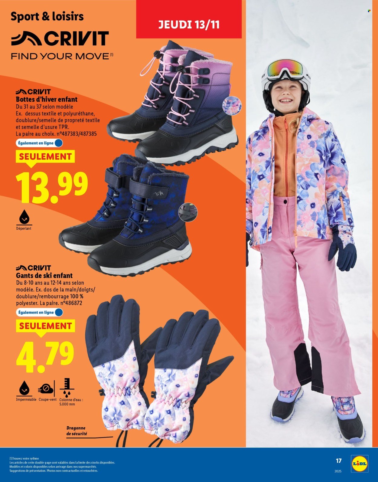 Catalogue LIDL - Catalogue sport et loisirs 2025 - Hiver 2025