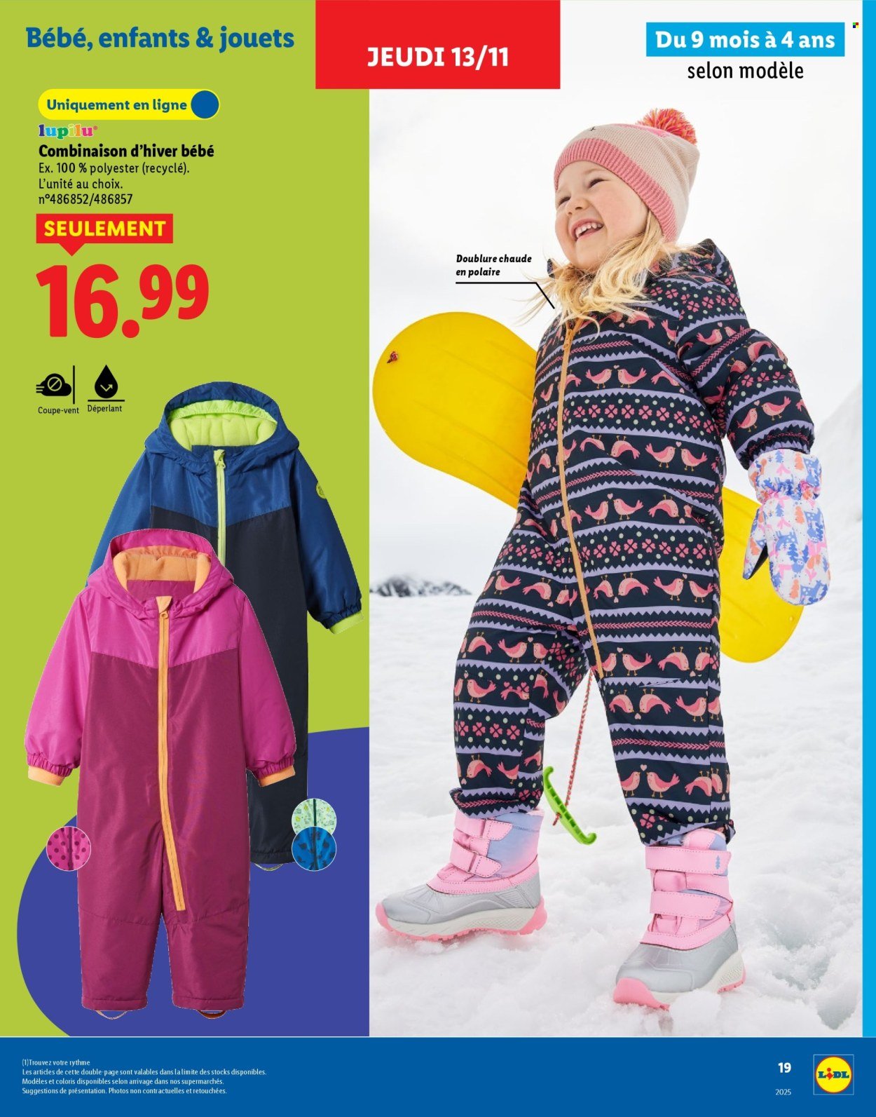 Catalogue LIDL - Catalogue sport et loisirs 2025 - Hiver 2025