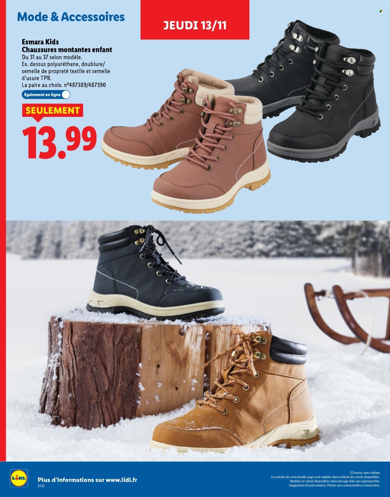 Catalogue LIDL - Catalogue sport et loisirs 2025 - Hiver 2025