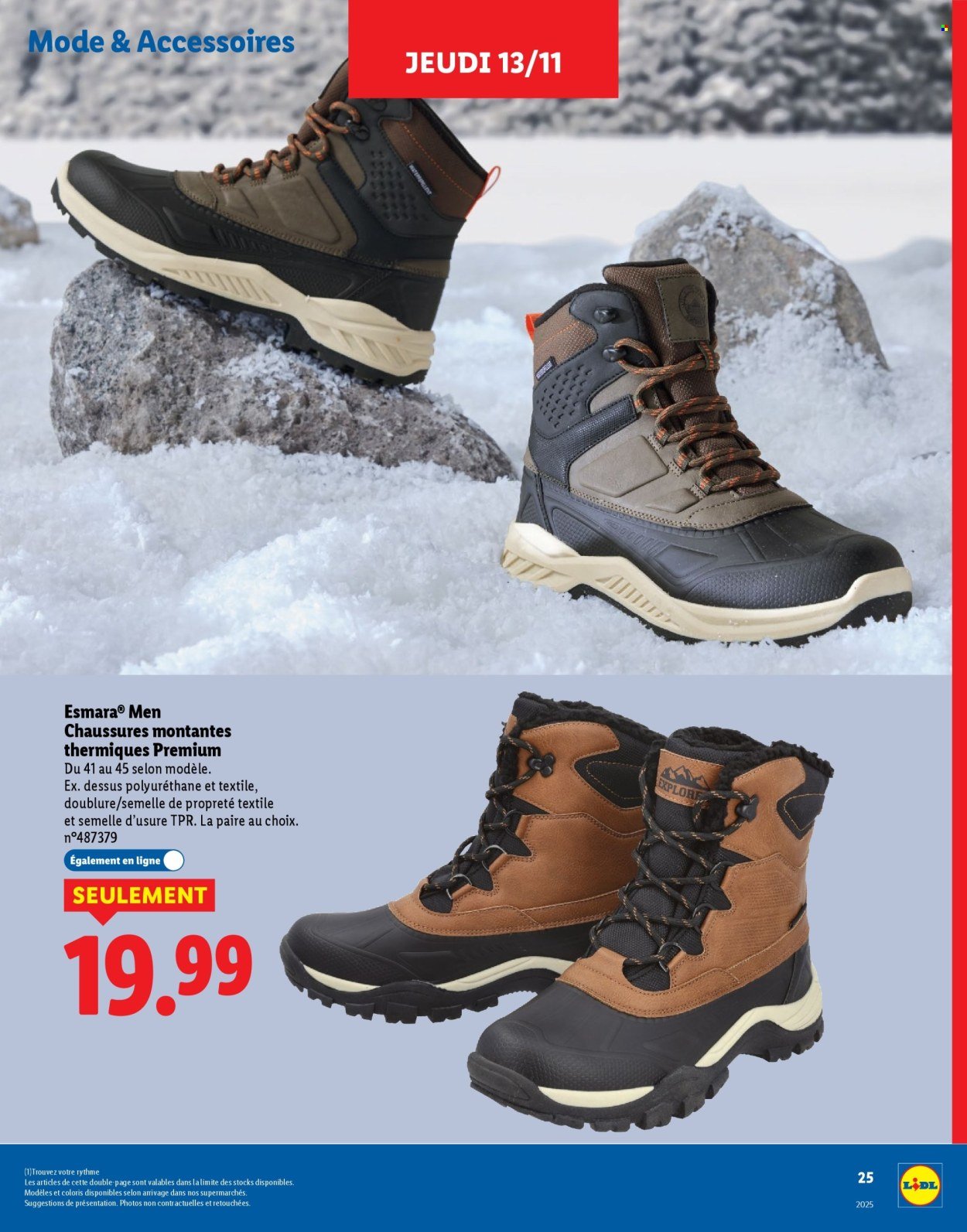 Catalogue LIDL - Catalogue sport et loisirs 2025 - Hiver 2025