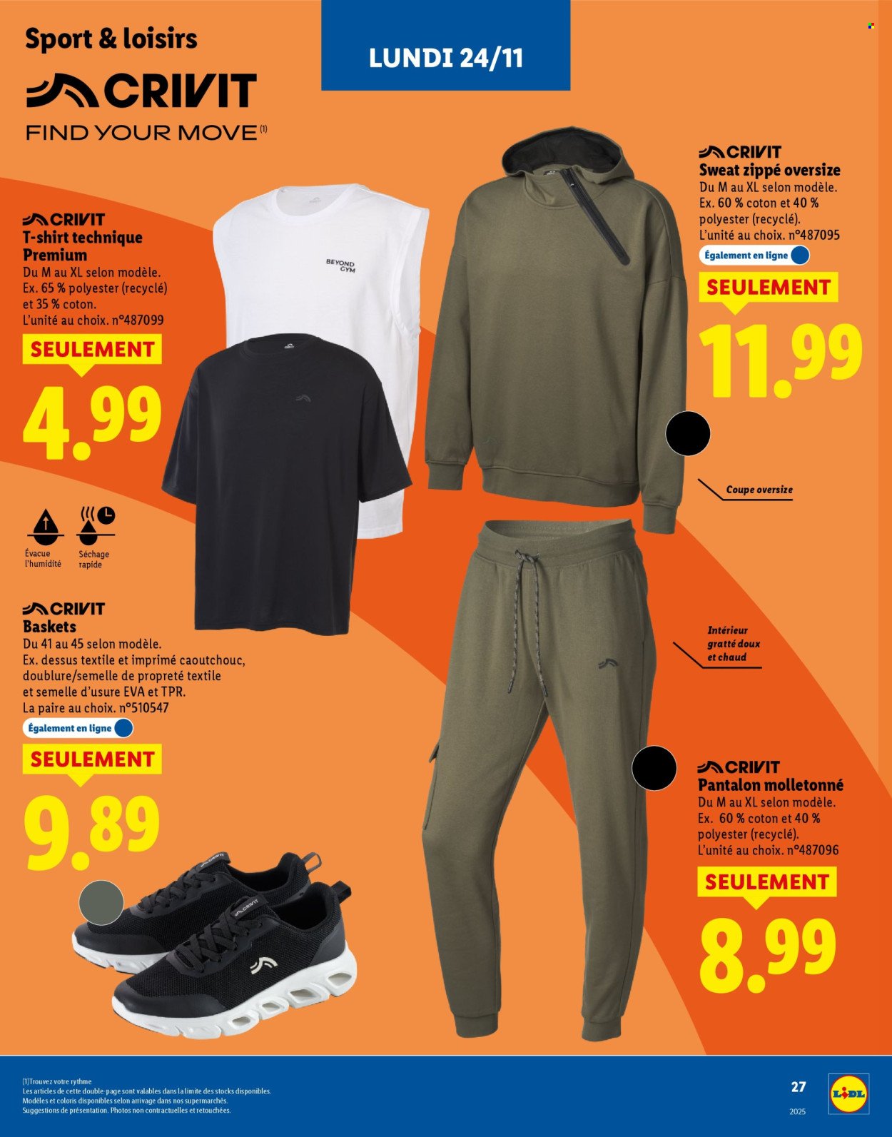 Catalogue LIDL - Catalogue sport et loisirs 2025 - Hiver 2025