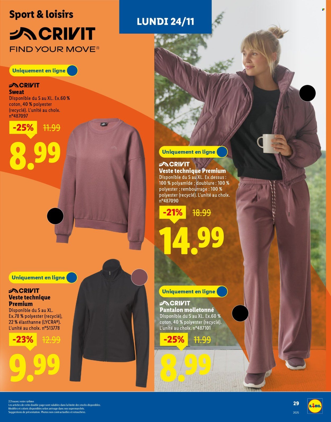 Catalogue LIDL - Catalogue sport et loisirs 2025 - Hiver 2025