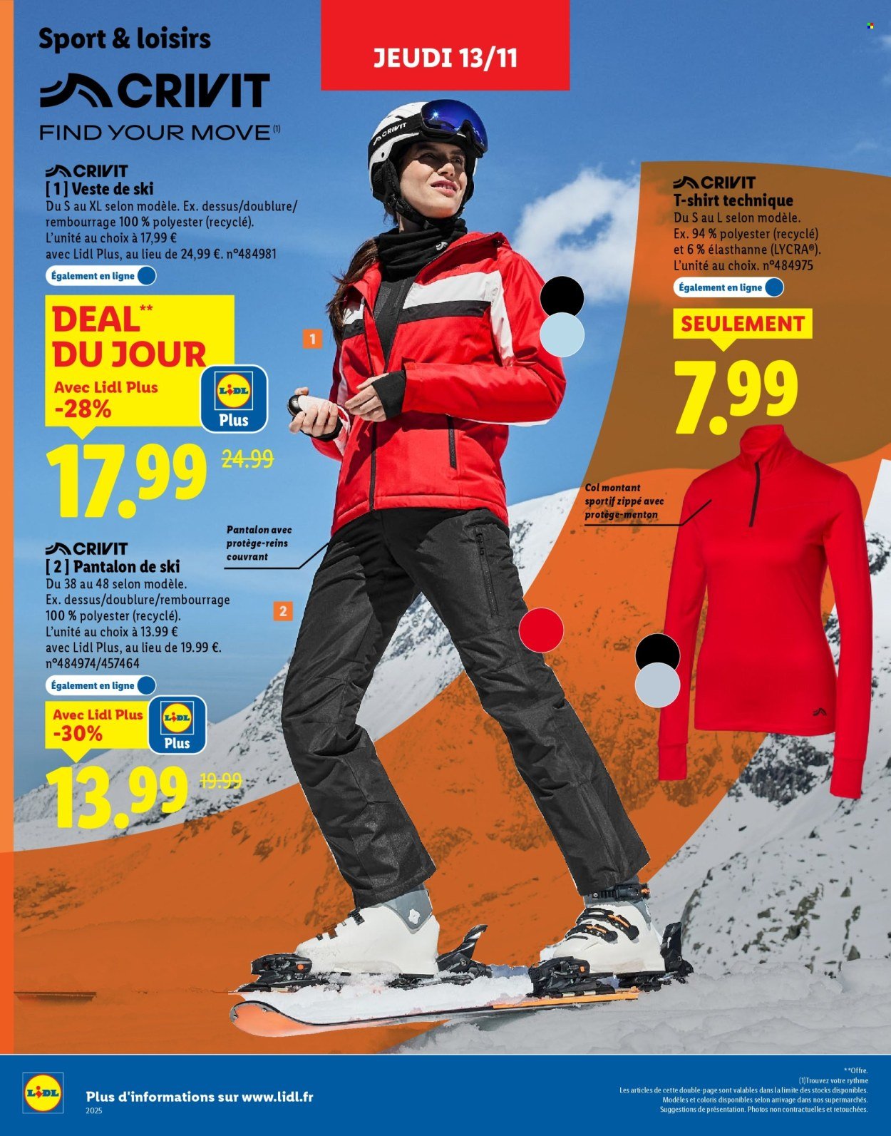 Catalogue LIDL - Catalogue sport et loisirs 2025 - Hiver 2025