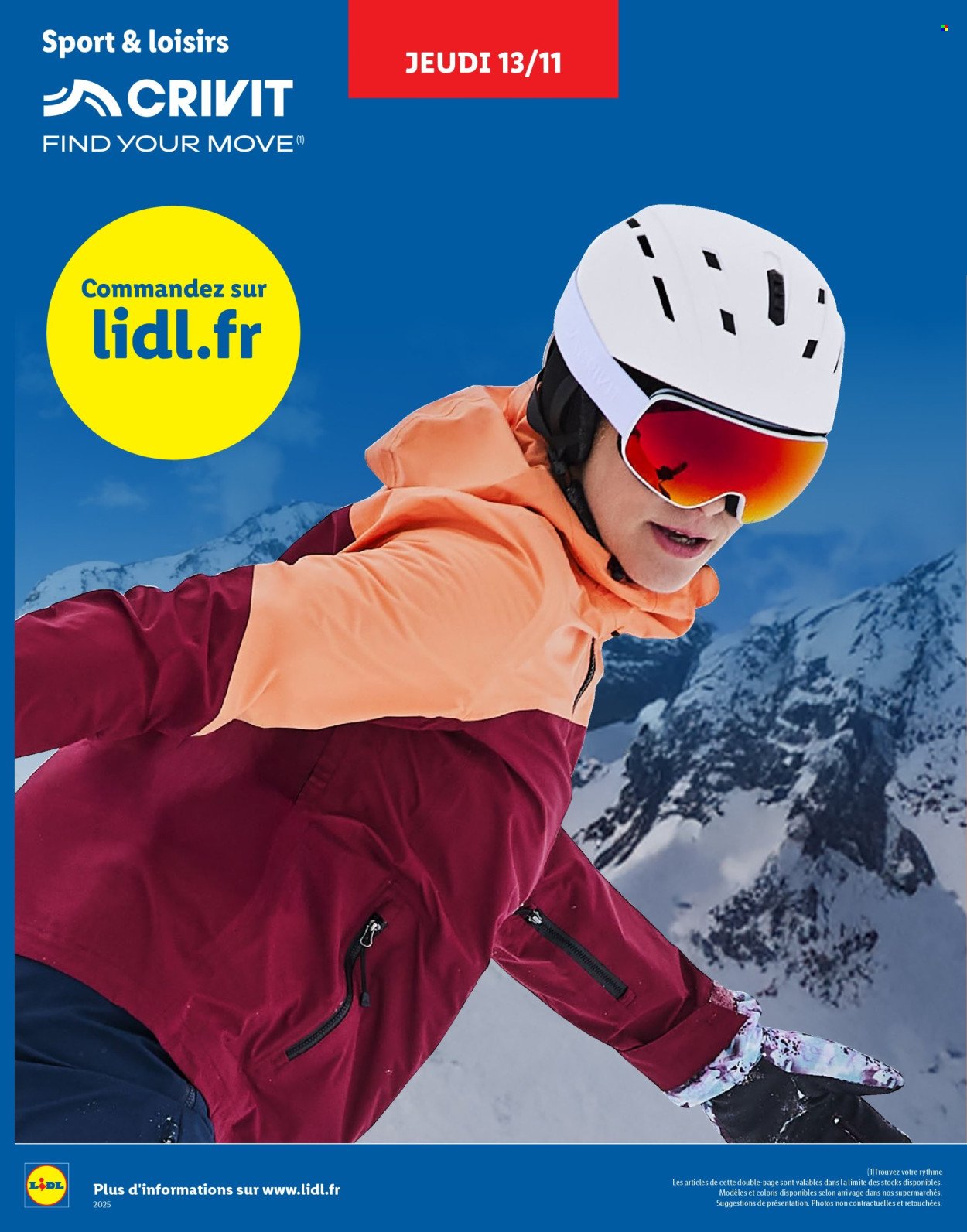Catalogue LIDL - Catalogue sport et loisirs 2025 - Hiver 2025