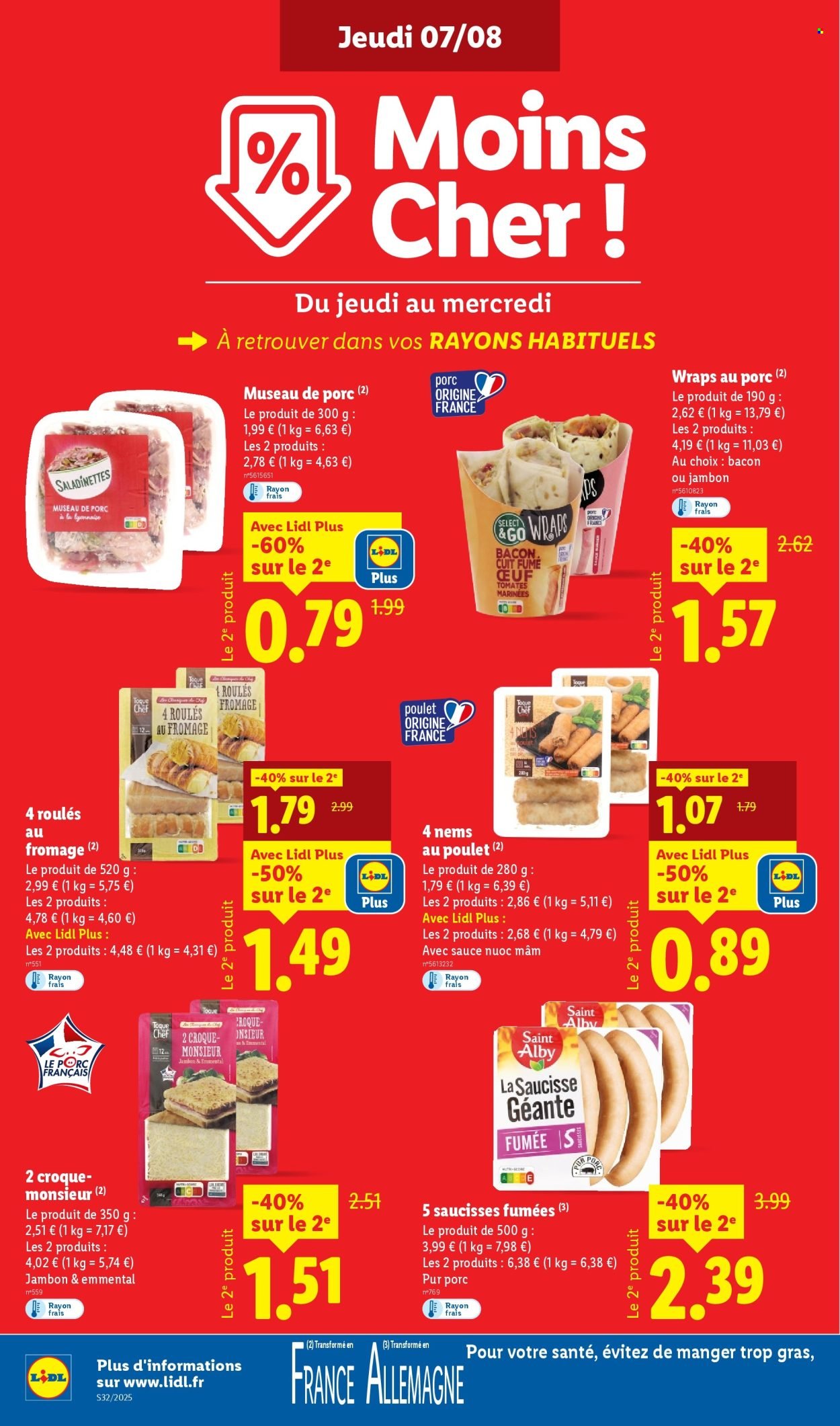 Catalogue LIDL - Les promos de la semaine (2025-08-07 - 2025-08-13)