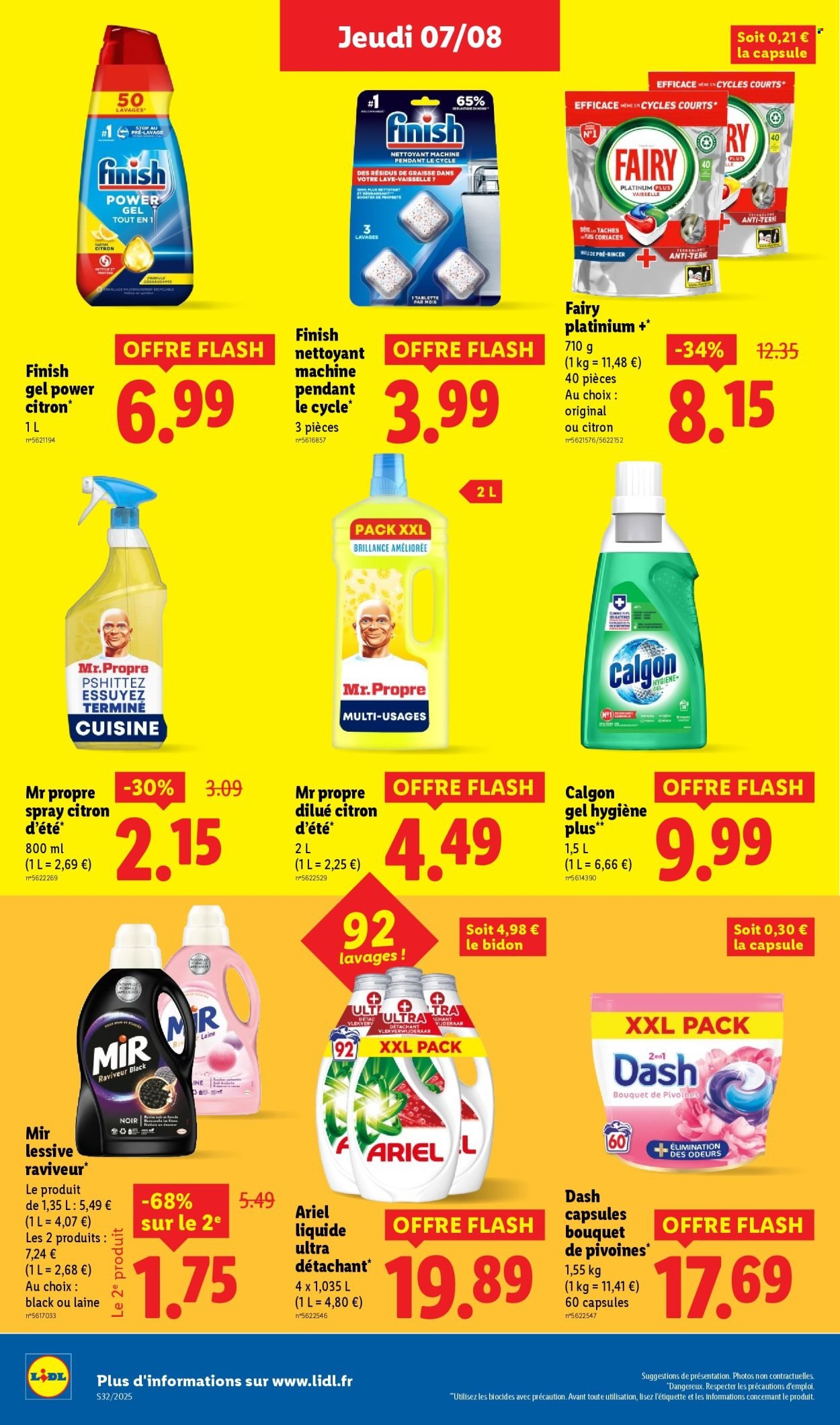 Catalogue LIDL - Les promos de la semaine (2025-08-07 - 2025-08-13)