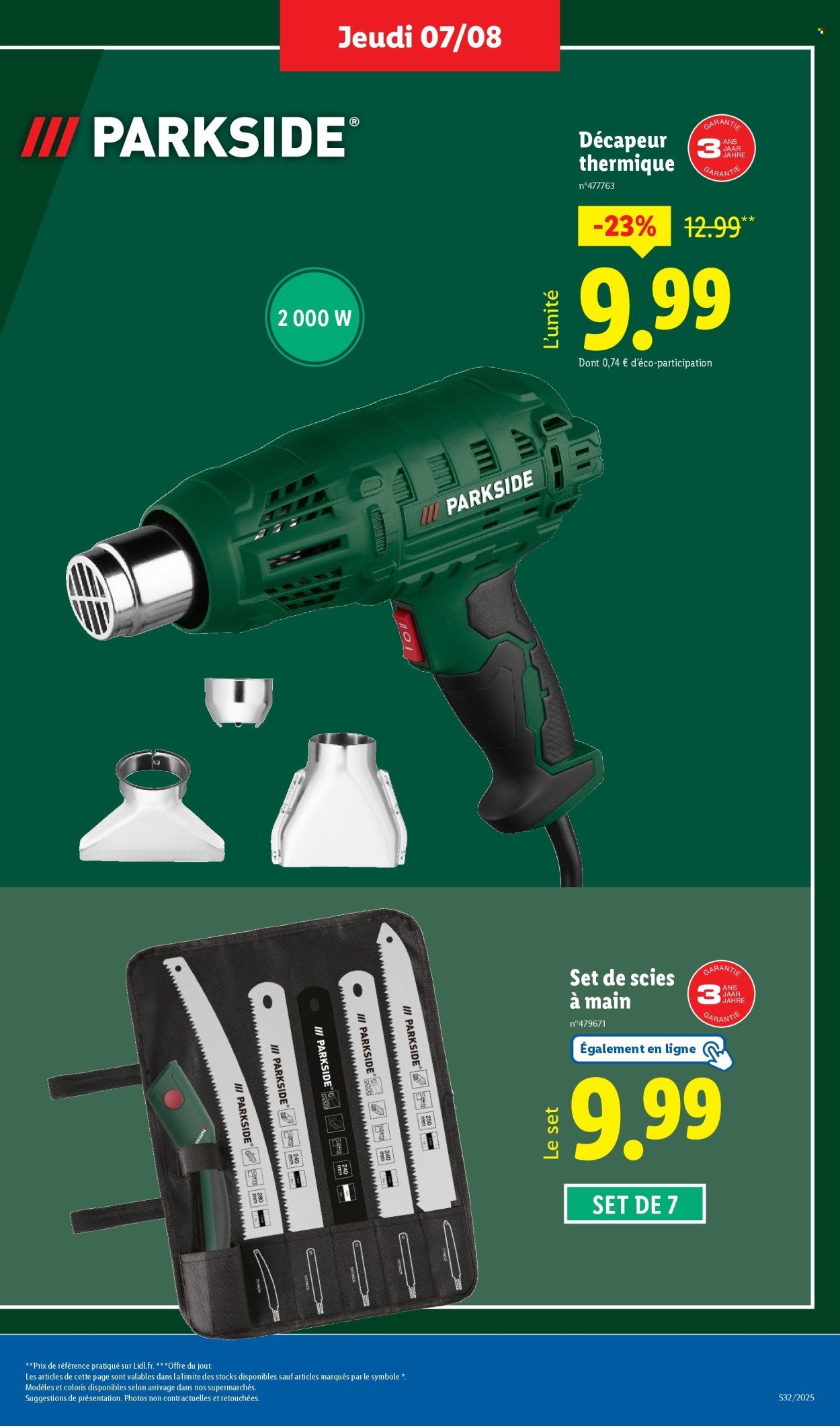 Catalogue LIDL - Les promos de la semaine (2025-08-07 - 2025-08-13)