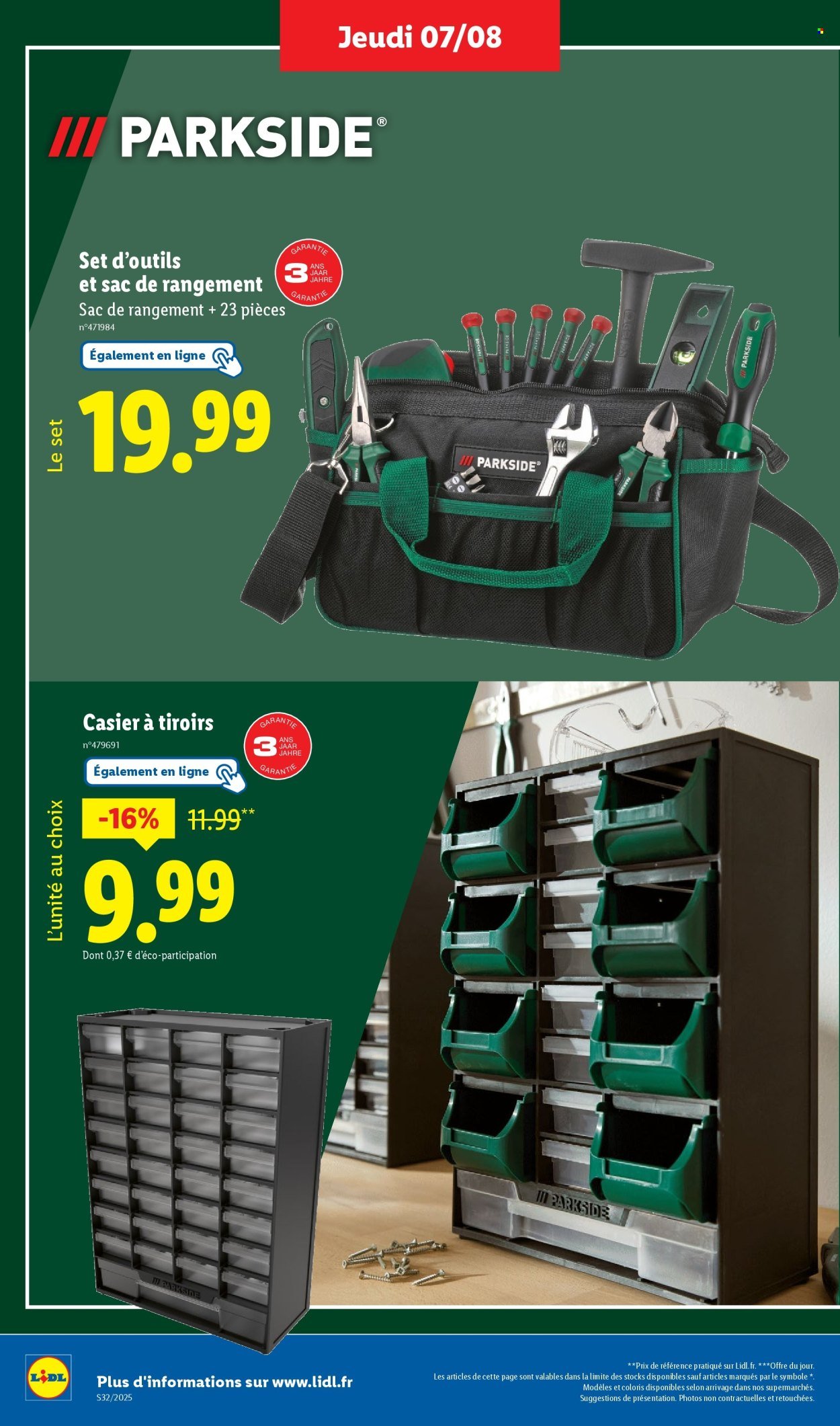 Catalogue LIDL - Les promos de la semaine (2025-08-07 - 2025-08-13)
