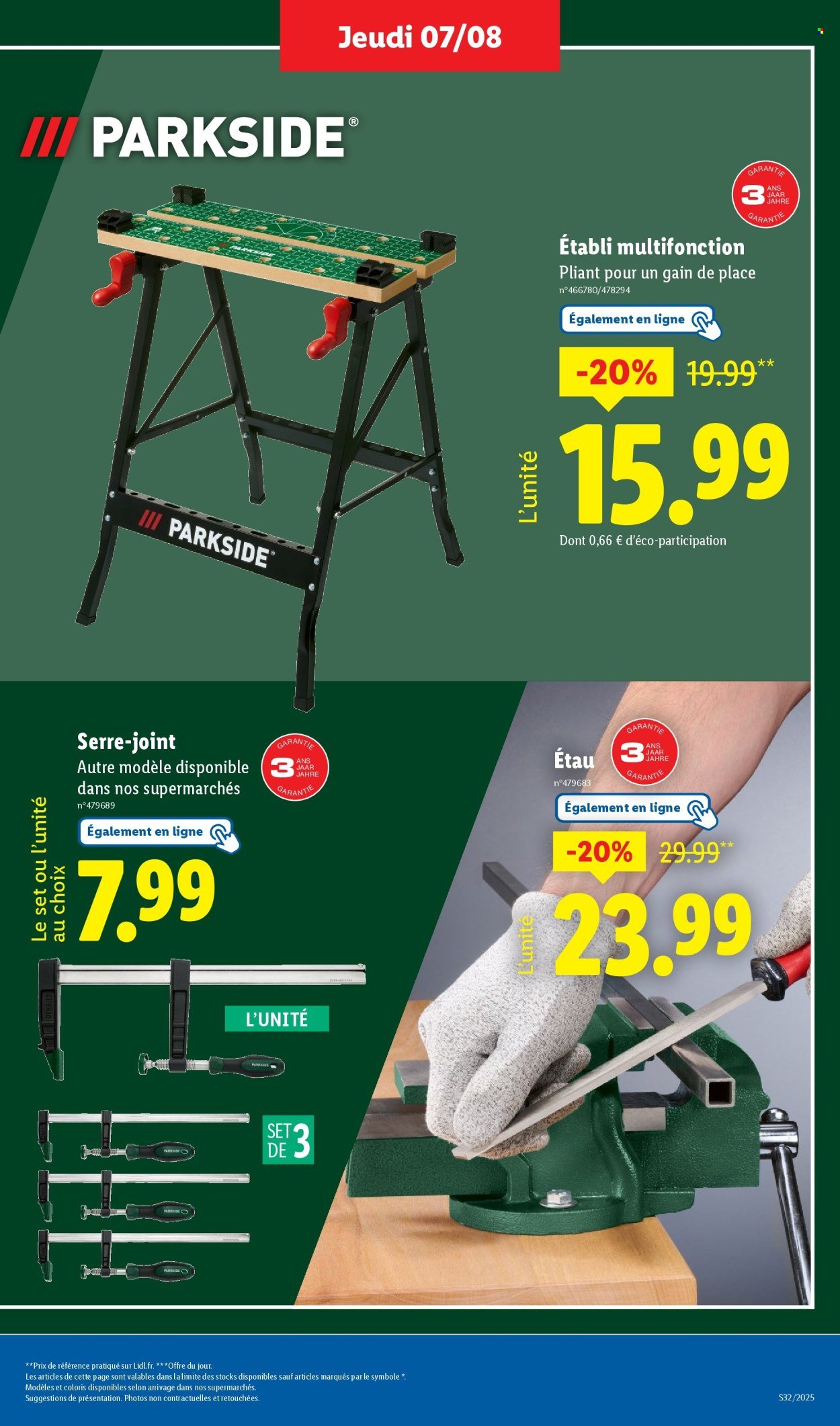 Catalogue LIDL - Les promos de la semaine (2025-08-07 - 2025-08-13)