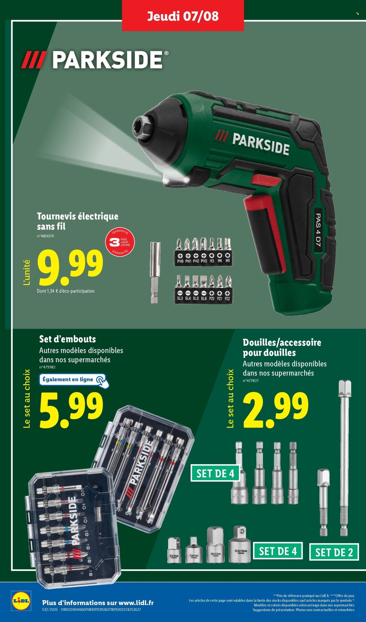 Catalogue LIDL - Les promos de la semaine (2025-08-07 - 2025-08-13)