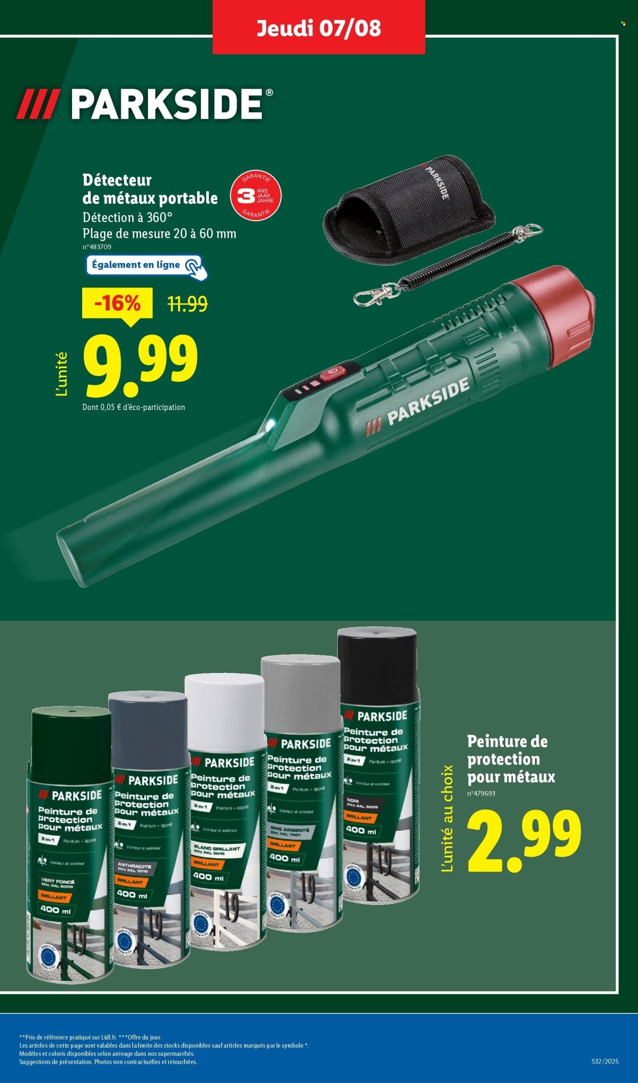 Catalogue LIDL - Les promos de la semaine (2025-08-07 - 2025-08-13)