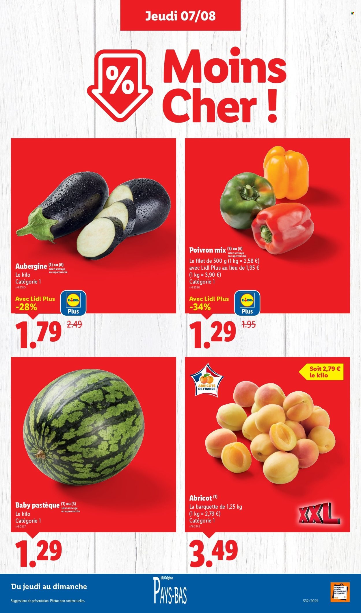 Catalogue LIDL - Les promos de la semaine (2025-08-07 - 2025-08-13)