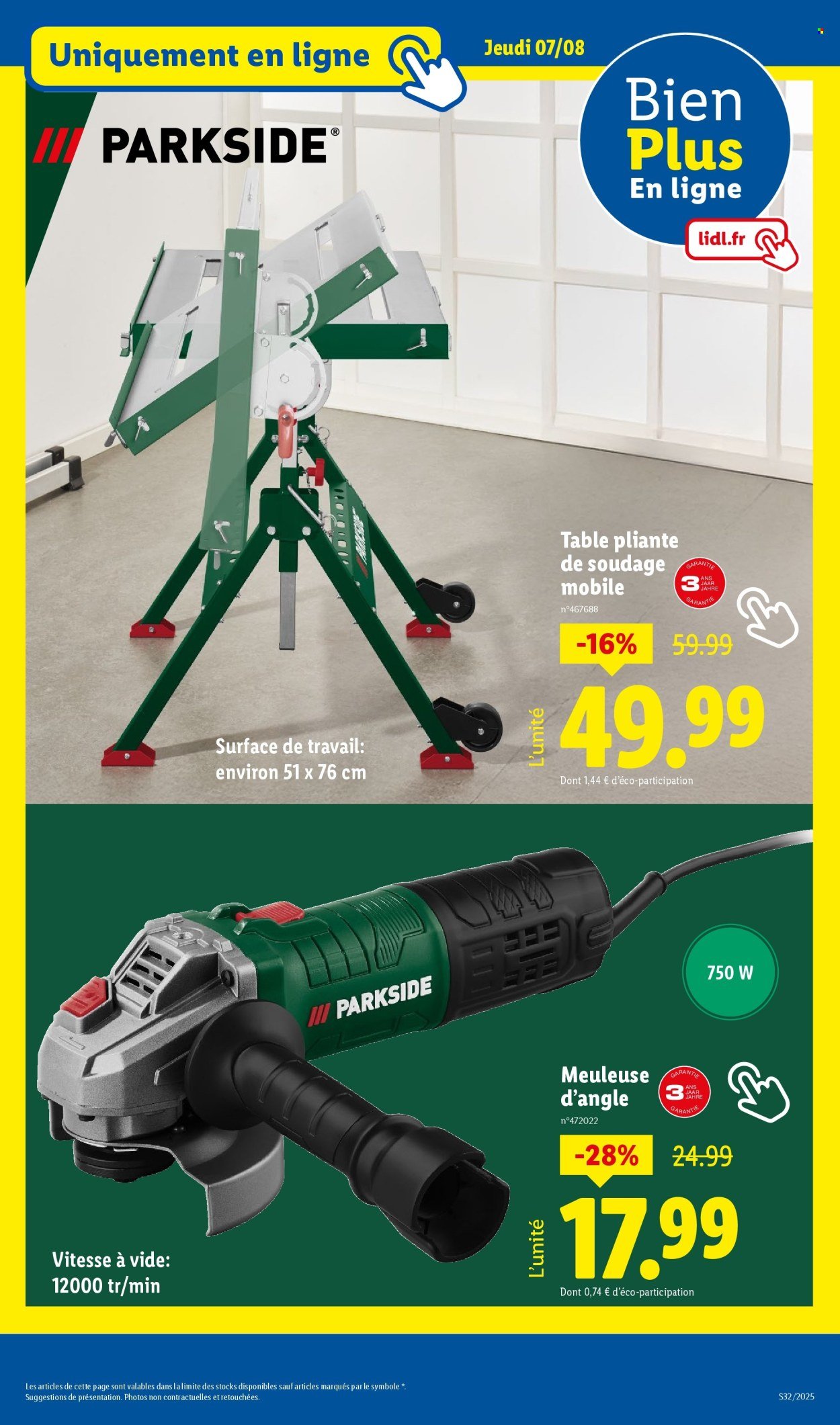 Catalogue LIDL - Les promos de la semaine (2025-08-07 - 2025-08-13)