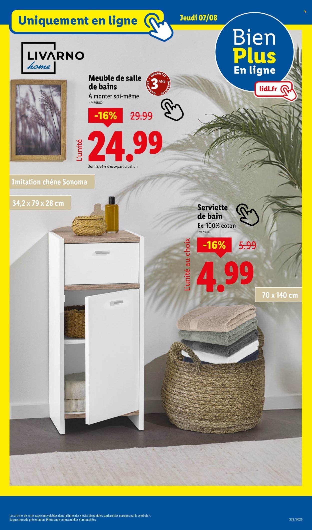 Catalogue LIDL - Les promos de la semaine (2025-08-07 - 2025-08-13)