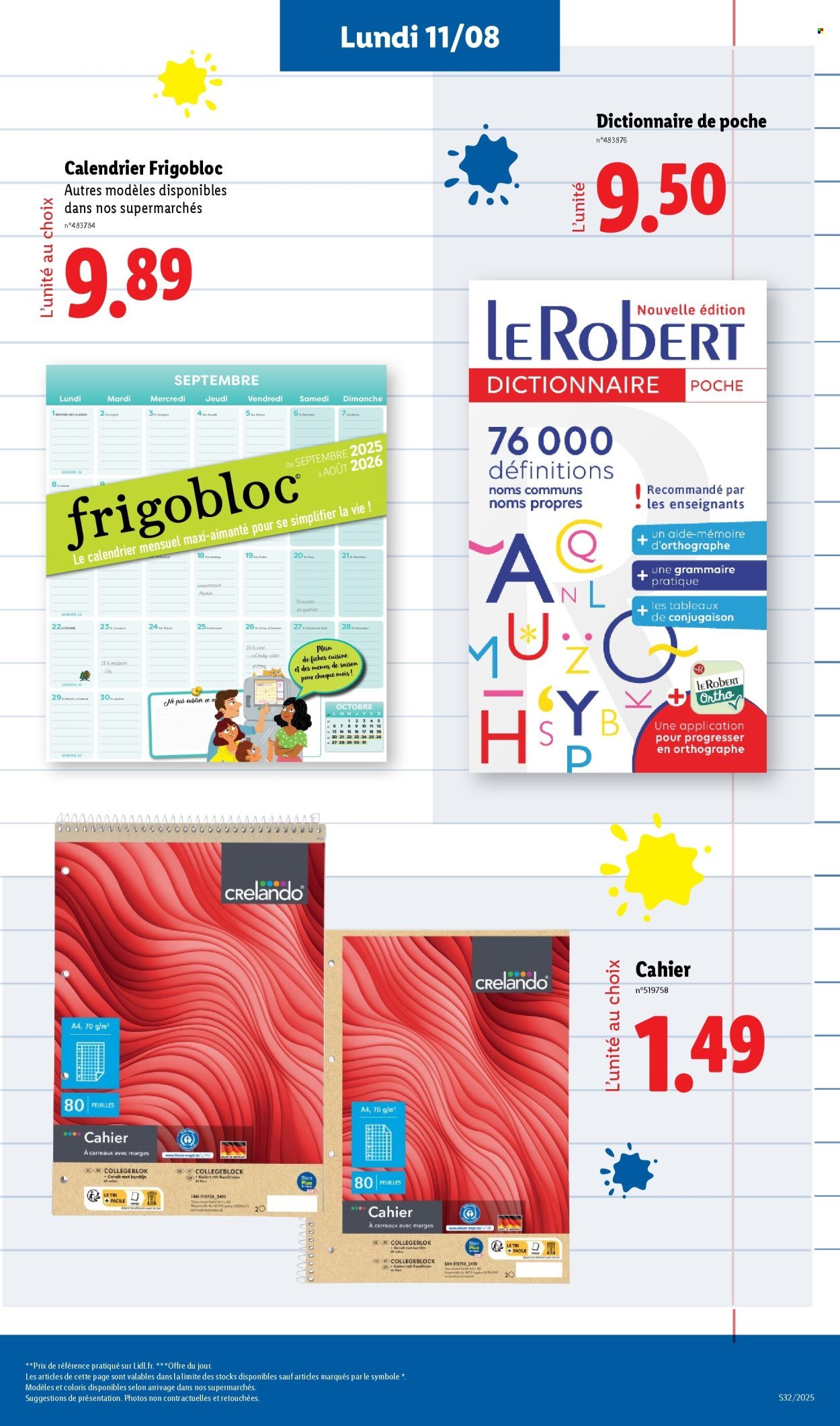 Catalogue LIDL - Les promos de la semaine (2025-08-07 - 2025-08-13)