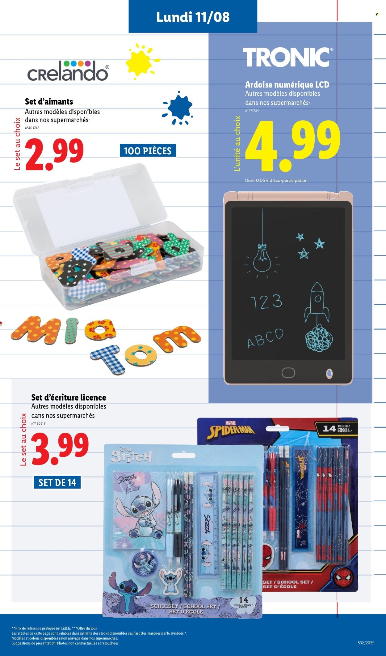 Catalogue LIDL - Les promos de la semaine (2025-08-07 - 2025-08-13)