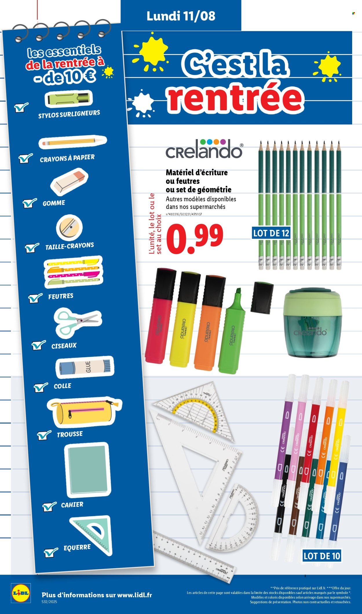 Catalogue LIDL - Les promos de la semaine (2025-08-07 - 2025-08-13)