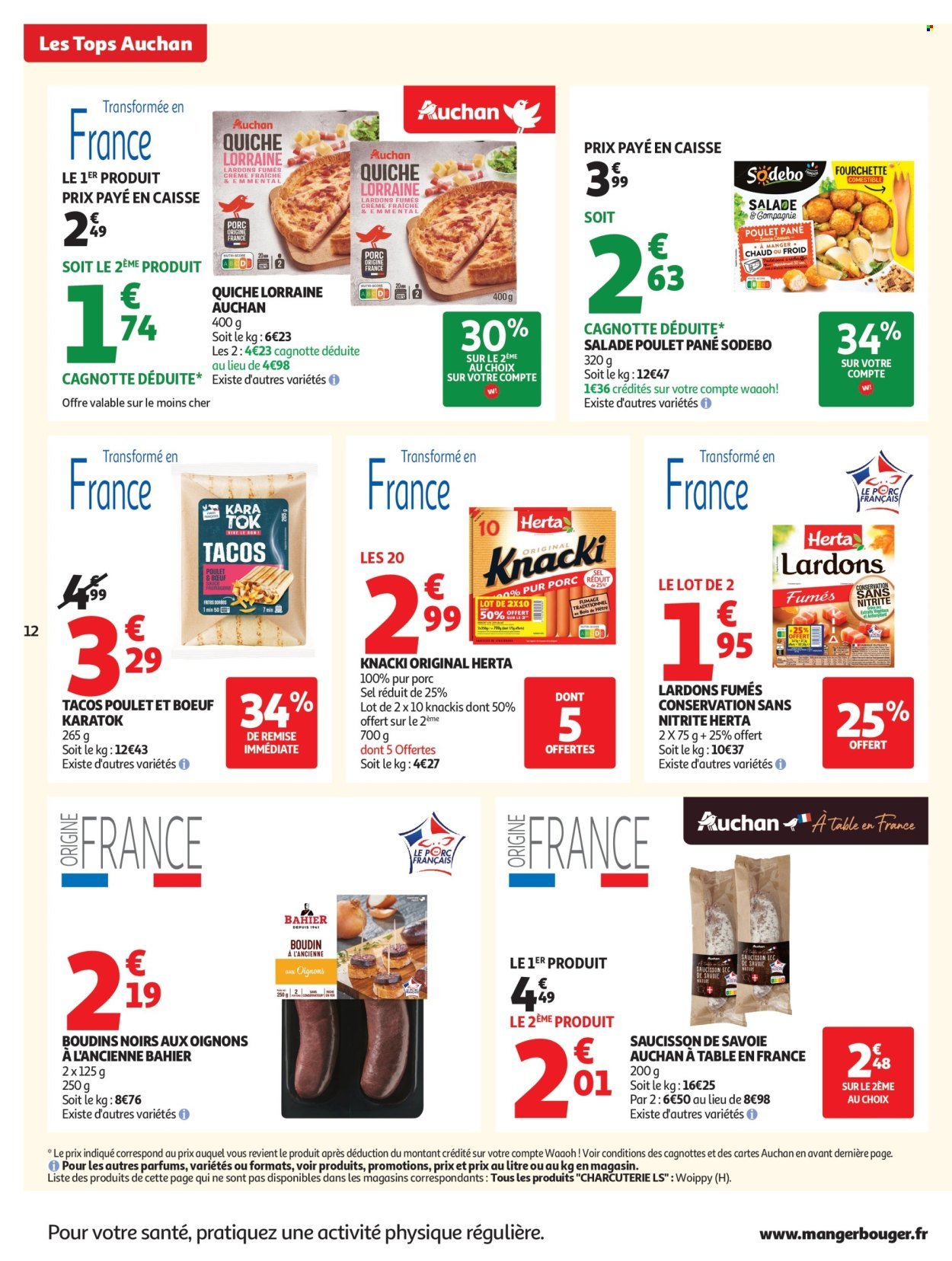 Catalogue AUCHAN - Les Halles d'automne dans votre super (2025-09-30 - 2025-10-11)