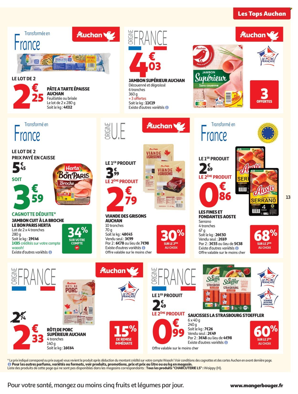 Catalogue AUCHAN - Les Halles d'automne dans votre super (2025-09-30 - 2025-10-11)