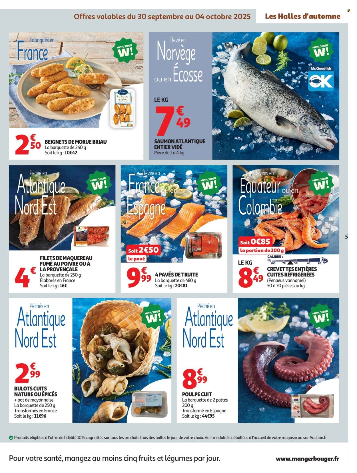 Catalogue AUCHAN - Les Halles d'automne dans votre super (2025-09-30 - 2025-10-11)
