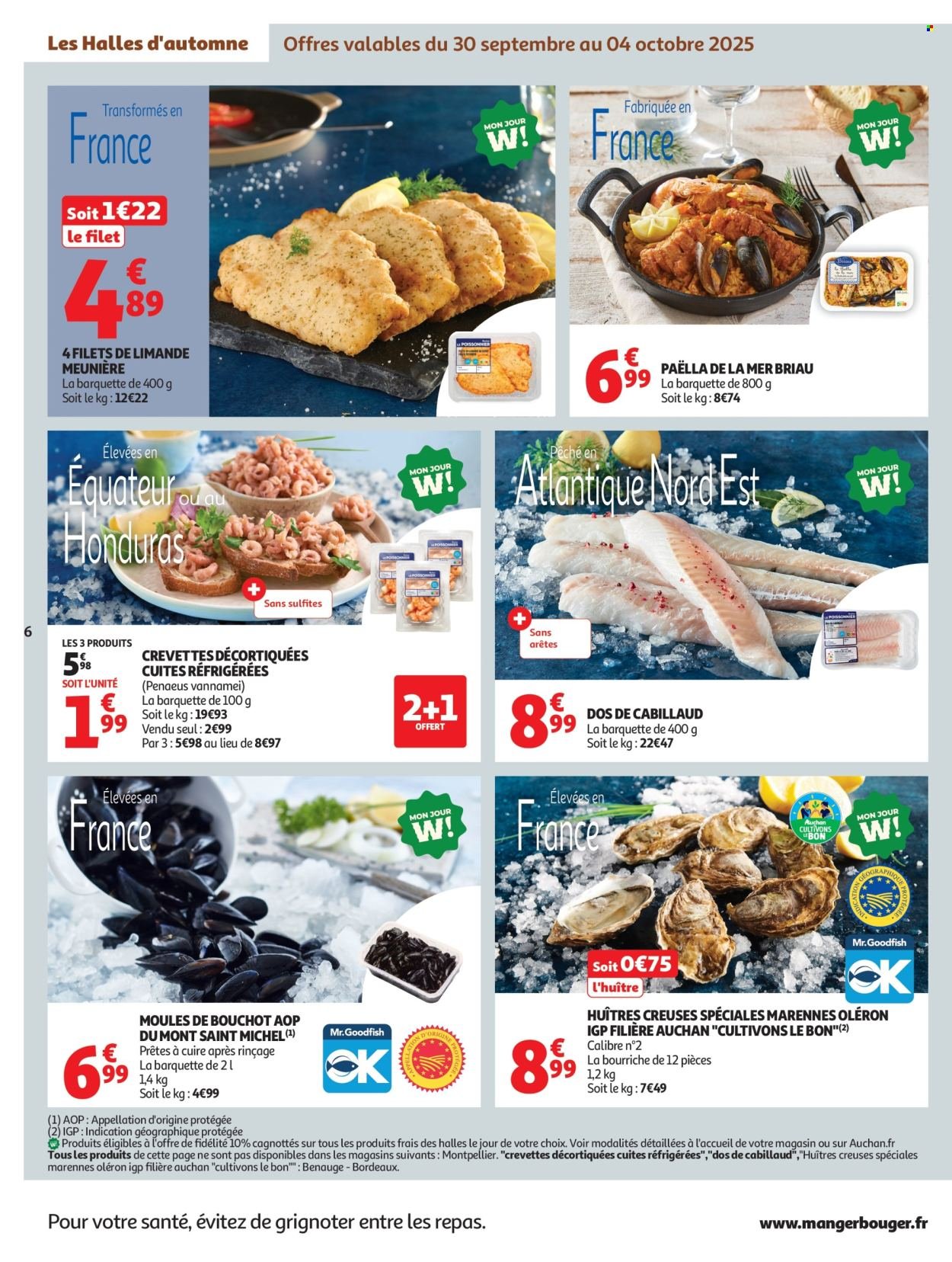Catalogue AUCHAN - Les Halles d'automne dans votre super (2025-09-30 - 2025-10-11)