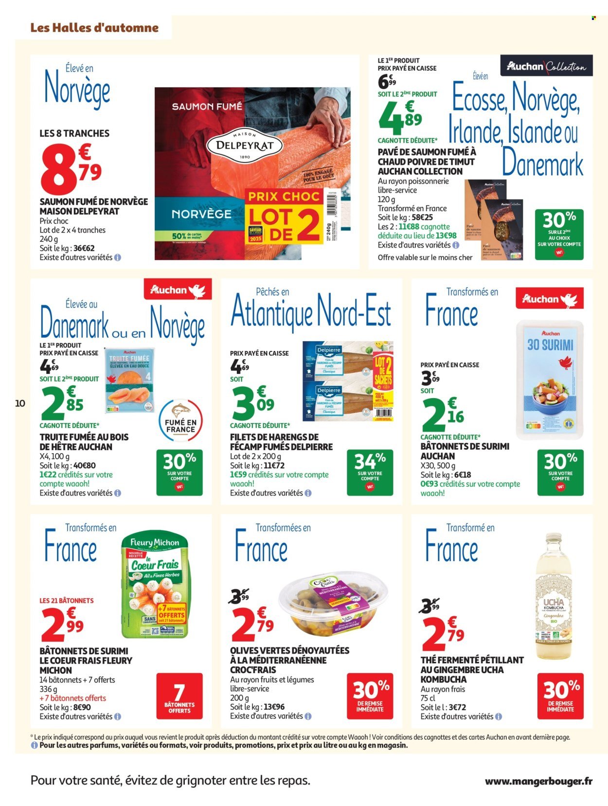 Catalogue AUCHAN - Les Halles d'automne dans votre super (2025-09-30 - 2025-10-11)