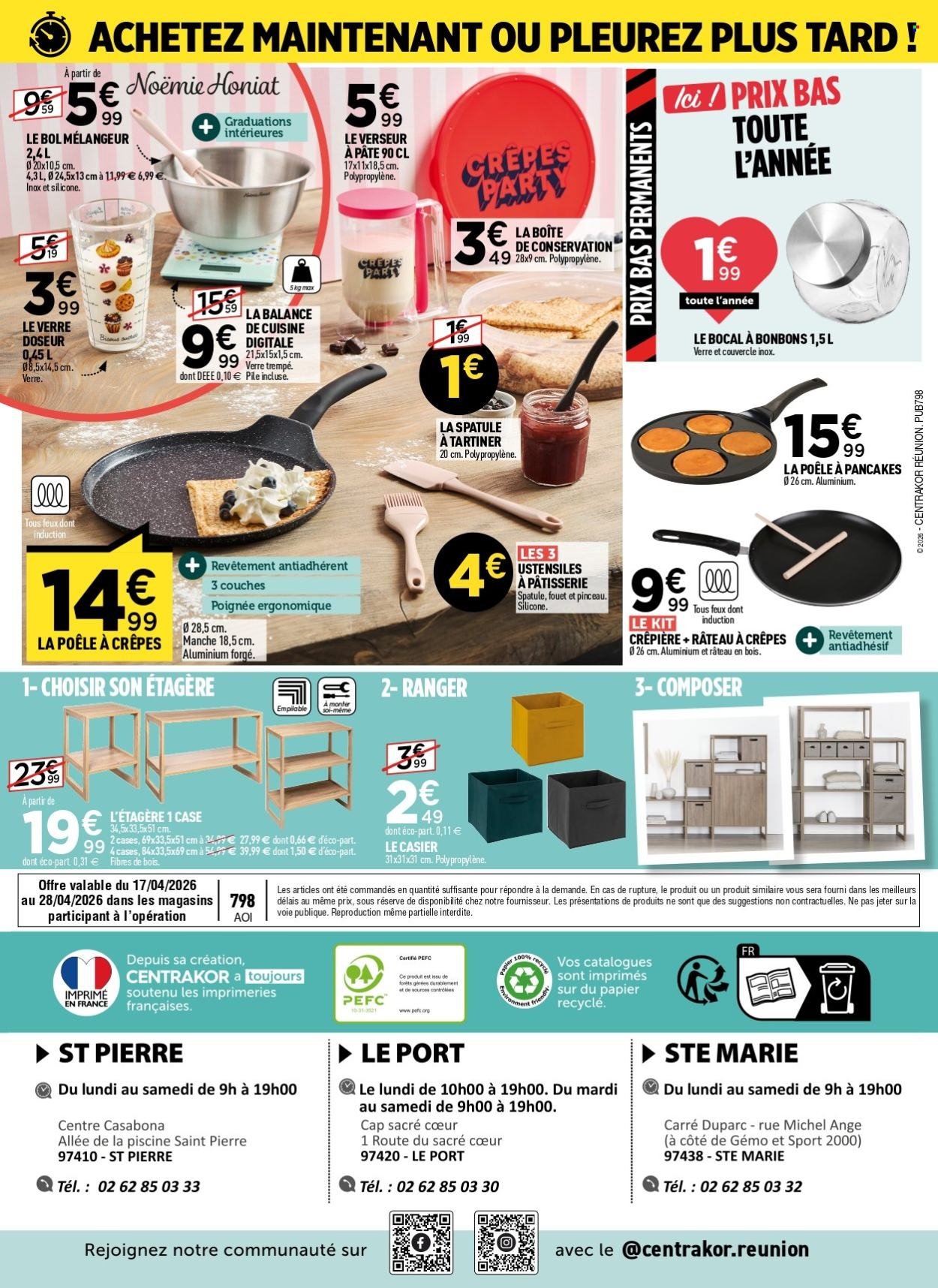 Catalogue CENTRAKOR - J’ADOOOORE LES PRIX CANONS (2026-04-17 - 2026-04-28)