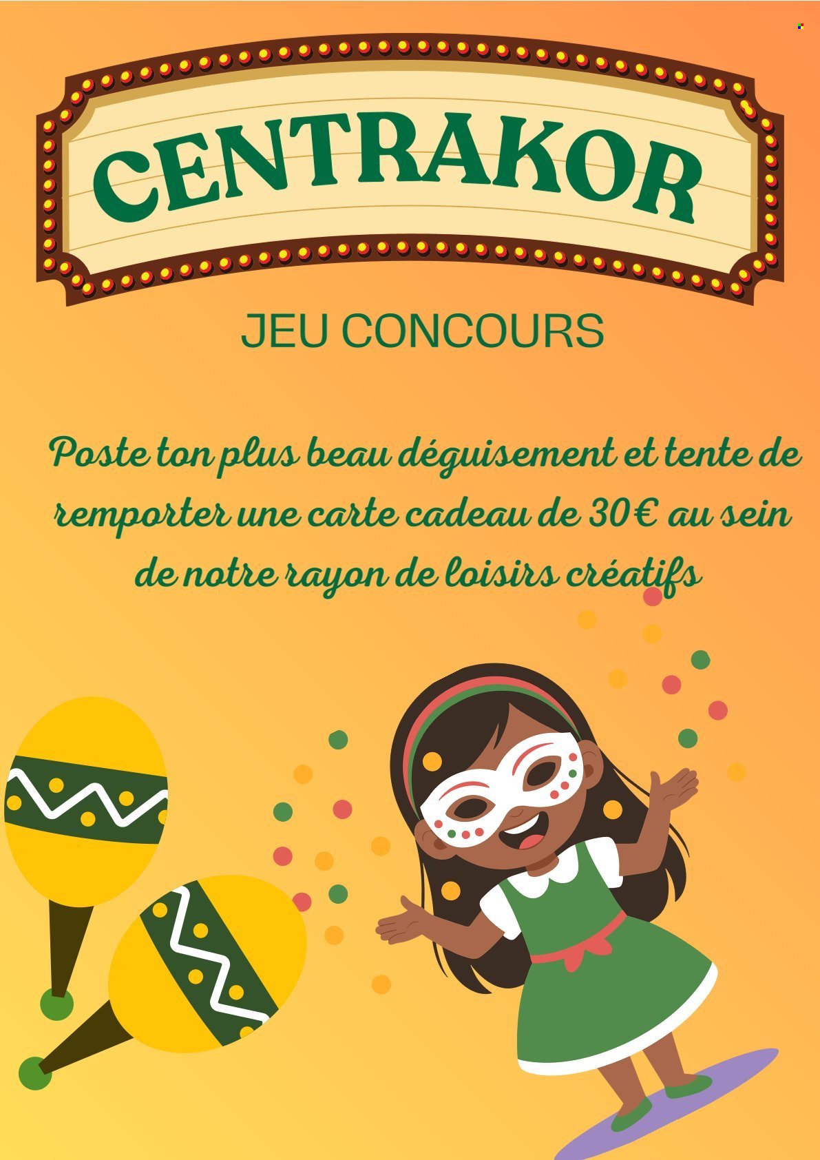 Catalogue CENTRAKOR - Le Carnaval