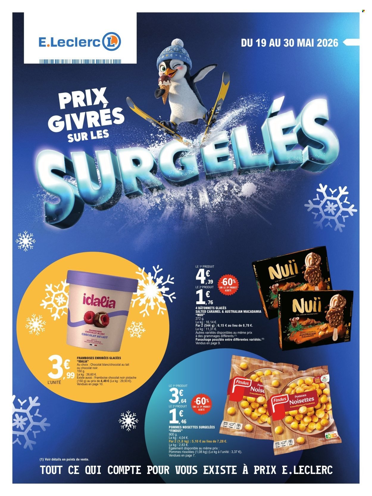 Catalogue E.LECLERC - FOIRE AUX SURGELES