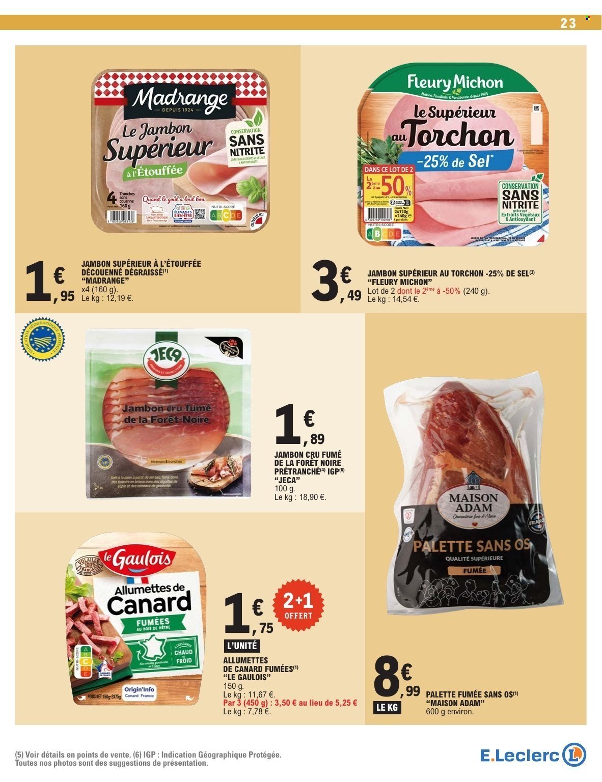 Catalogue E.LECLERC - TRAFIC POUVOIR ACHAT